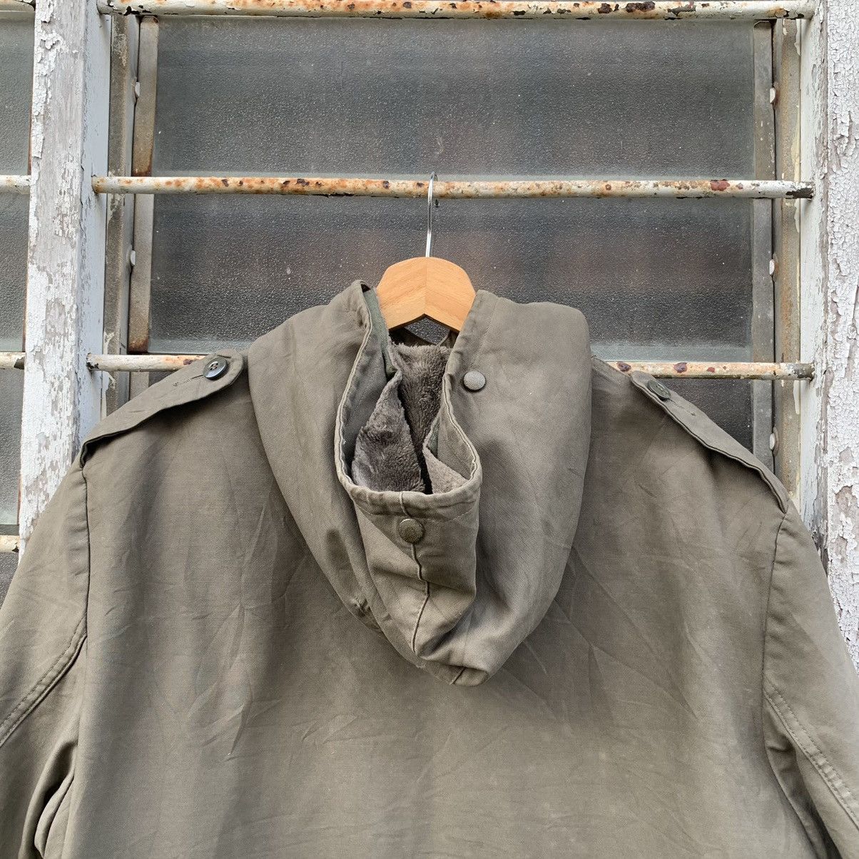 Vintage ⚡️ FLASH DEAL ⚡️ Vintage Og Faded Germany Army Parka Jacket Size US L / EU 52-54 / 3 - 12 Thumbnail