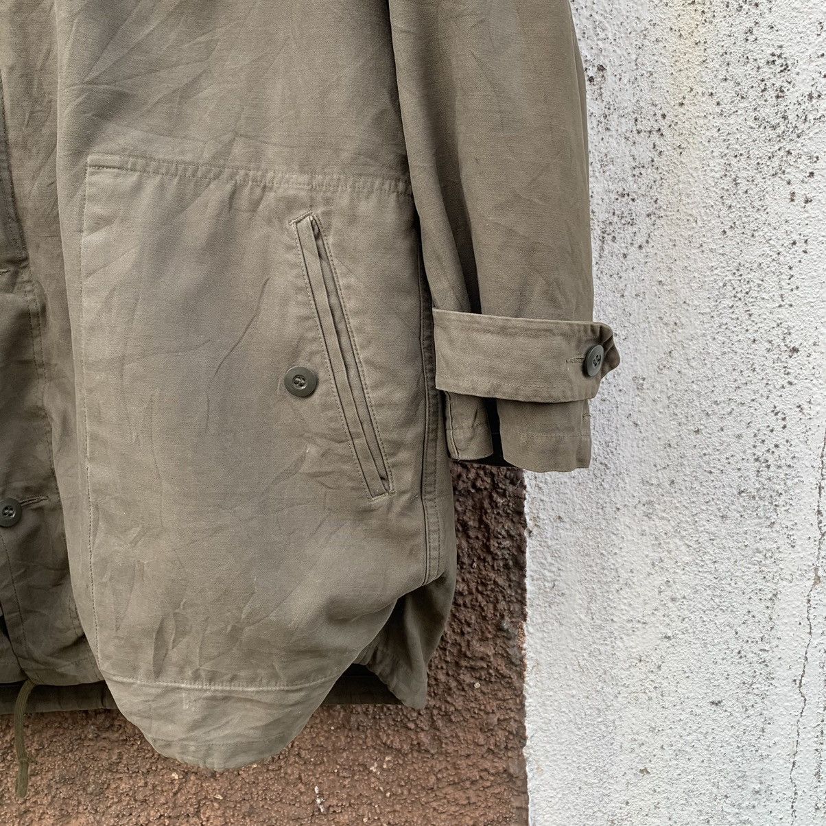 Vintage ⚡️ FLASH DEAL ⚡️ Vintage Og Faded Germany Army Parka Jacket Size US L / EU 52-54 / 3 - 9 Thumbnail