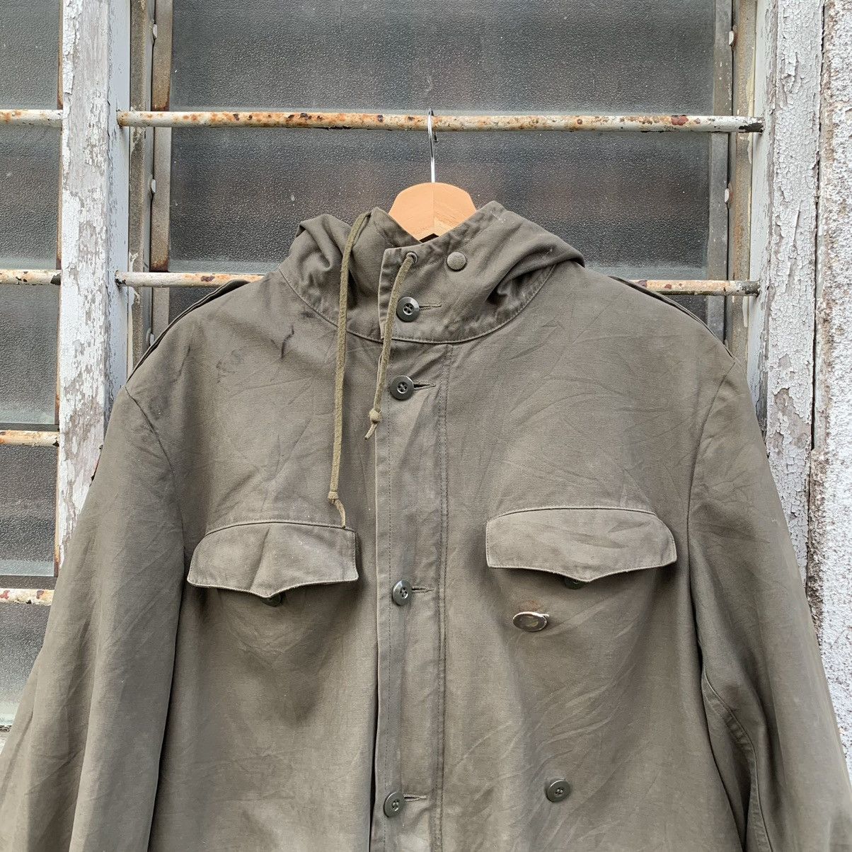 Vintage ⚡️ FLASH DEAL ⚡️ Vintage Og Faded Germany Army Parka Jacket Size US L / EU 52-54 / 3 - 2 Thumbnail