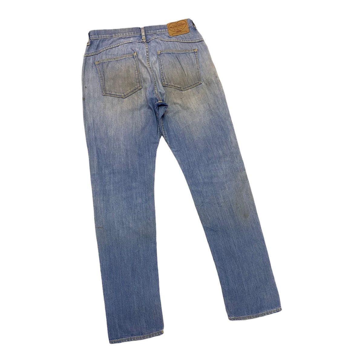 Other BEAMS HEART JAPAN DISTRESSED DENIM PANTS FADED Size US 31 - 4 Thumbnail