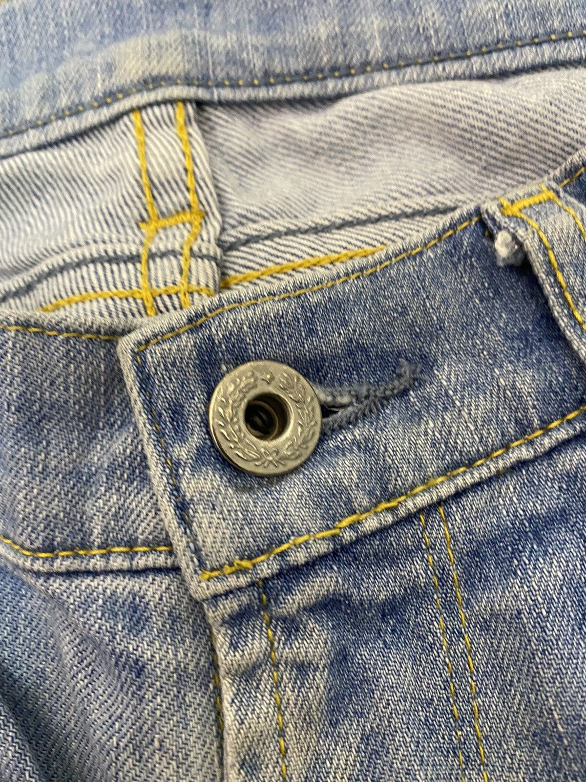 Other BEAMS HEART JAPAN DISTRESSED DENIM PANTS FADED Size US 31 - 8 Thumbnail
