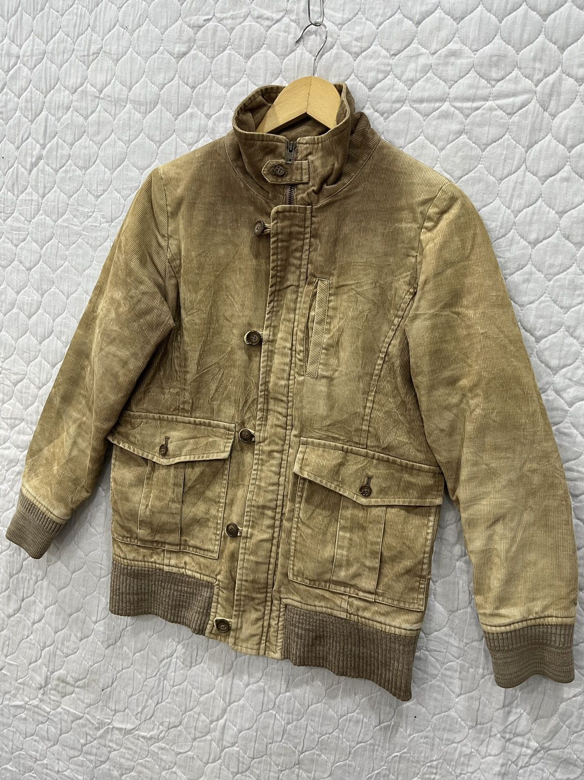Blue Blue Japan B43. BLUE BLUE JAPAN CORDUROY JACKET Size US M / EU 48-50 / 2 - 2 Thumbnail