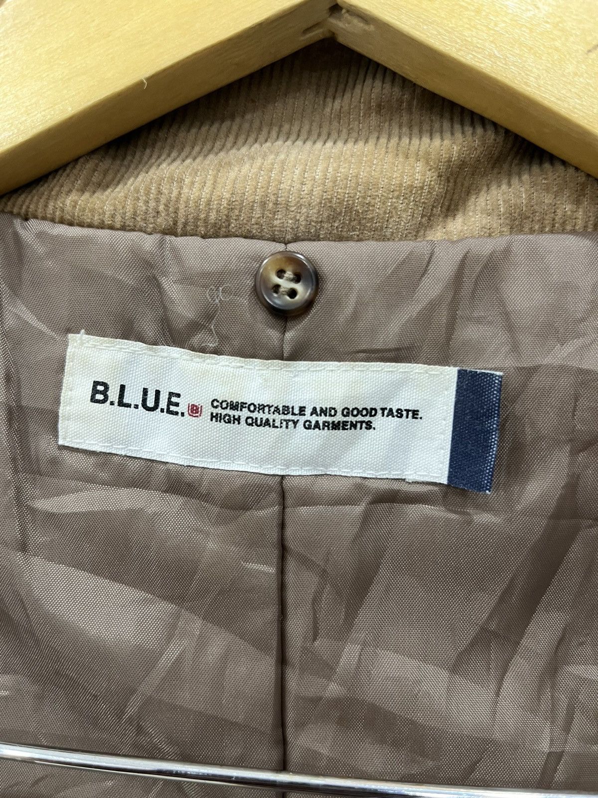 Blue Blue Japan B43. BLUE BLUE JAPAN CORDUROY JACKET Size US M / EU 48-50 / 2 - 5 Thumbnail