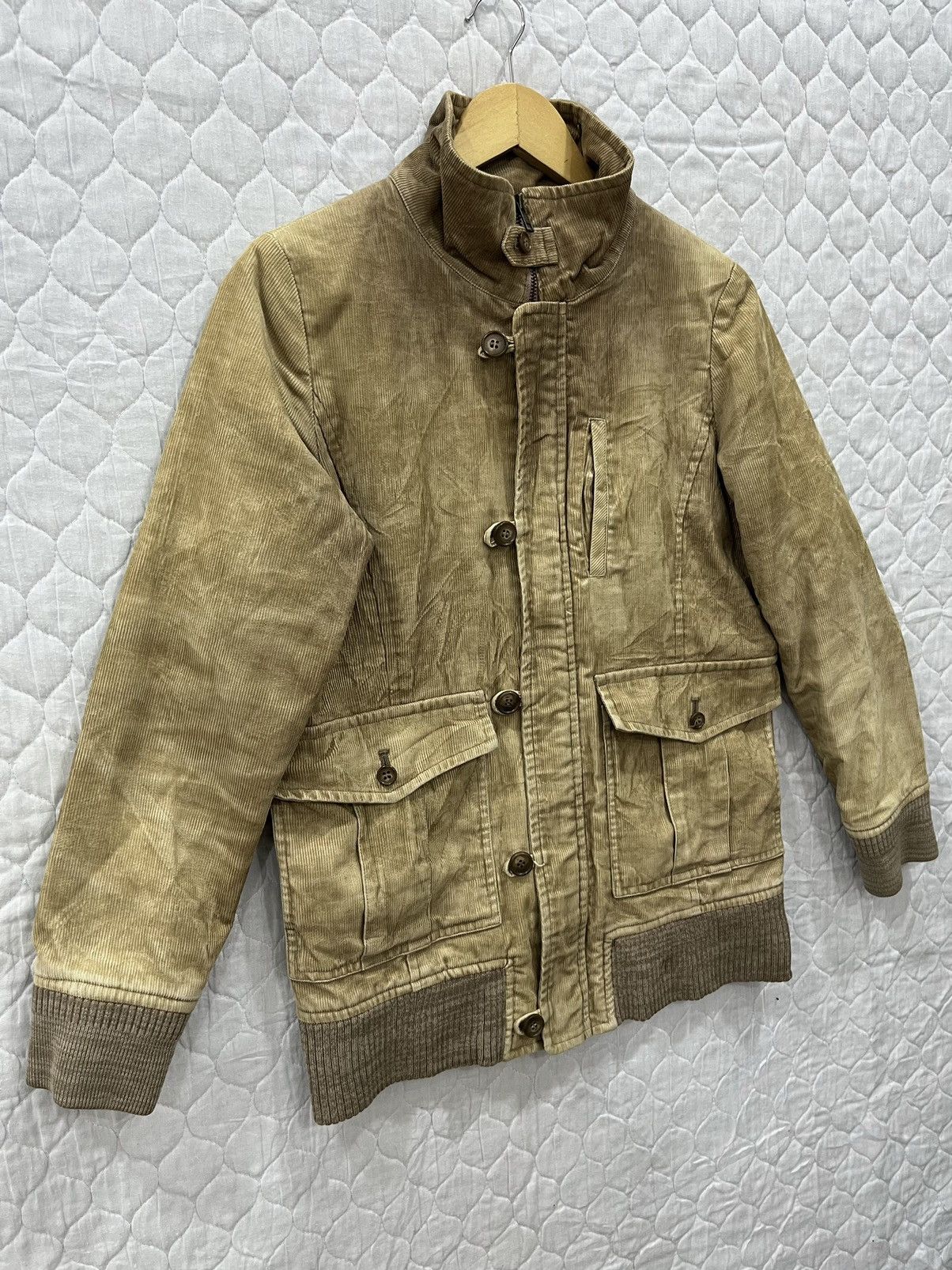 Blue Blue Japan B43. BLUE BLUE JAPAN CORDUROY JACKET Size US M / EU 48-50 / 2 - 3 Thumbnail