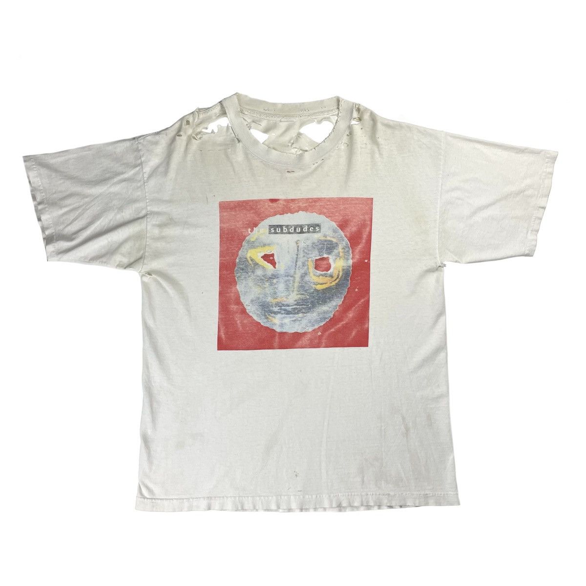 Vintage VINTAGE THRASHED SUBDUDES T-SHIRT Size US XL / EU 56 / 4 - 2 Thumbnail