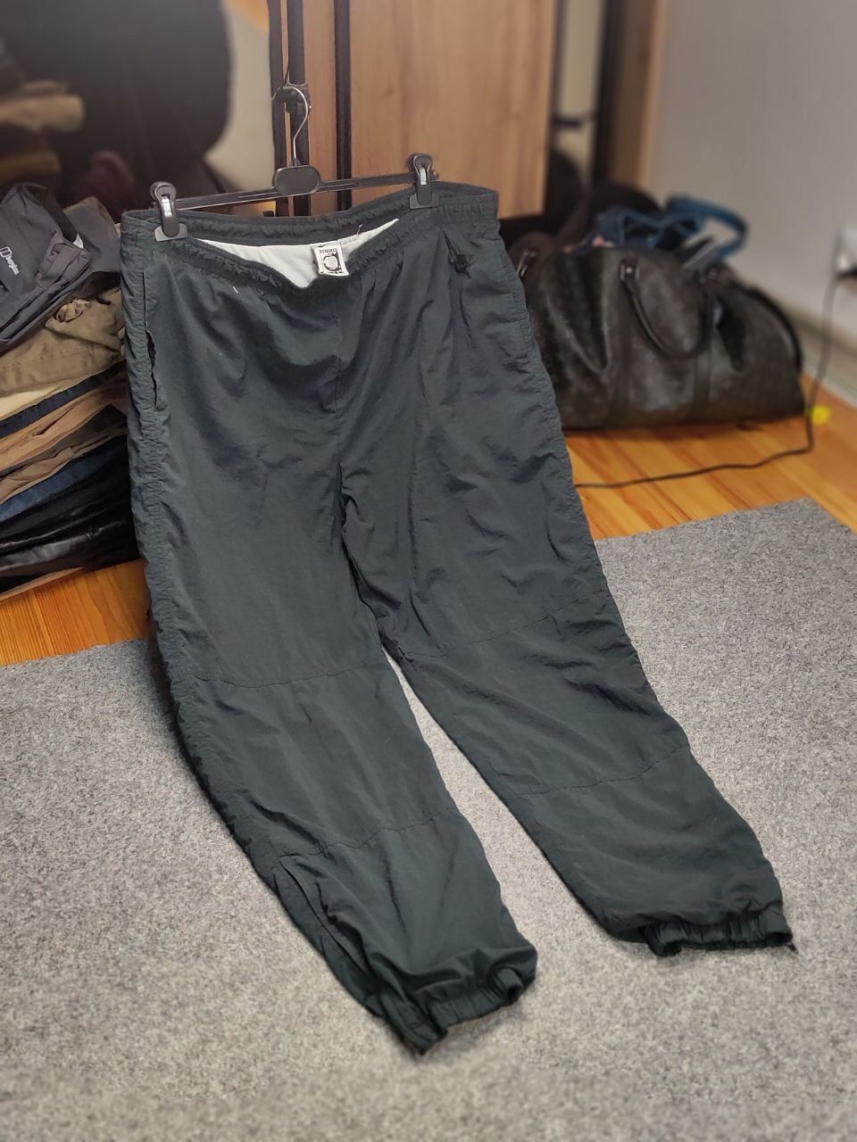 Nike Vintage 90's Nike Challenge Court Nylon Track Joggers Pants Size US 34 / EU 50 - 17 Thumbnail