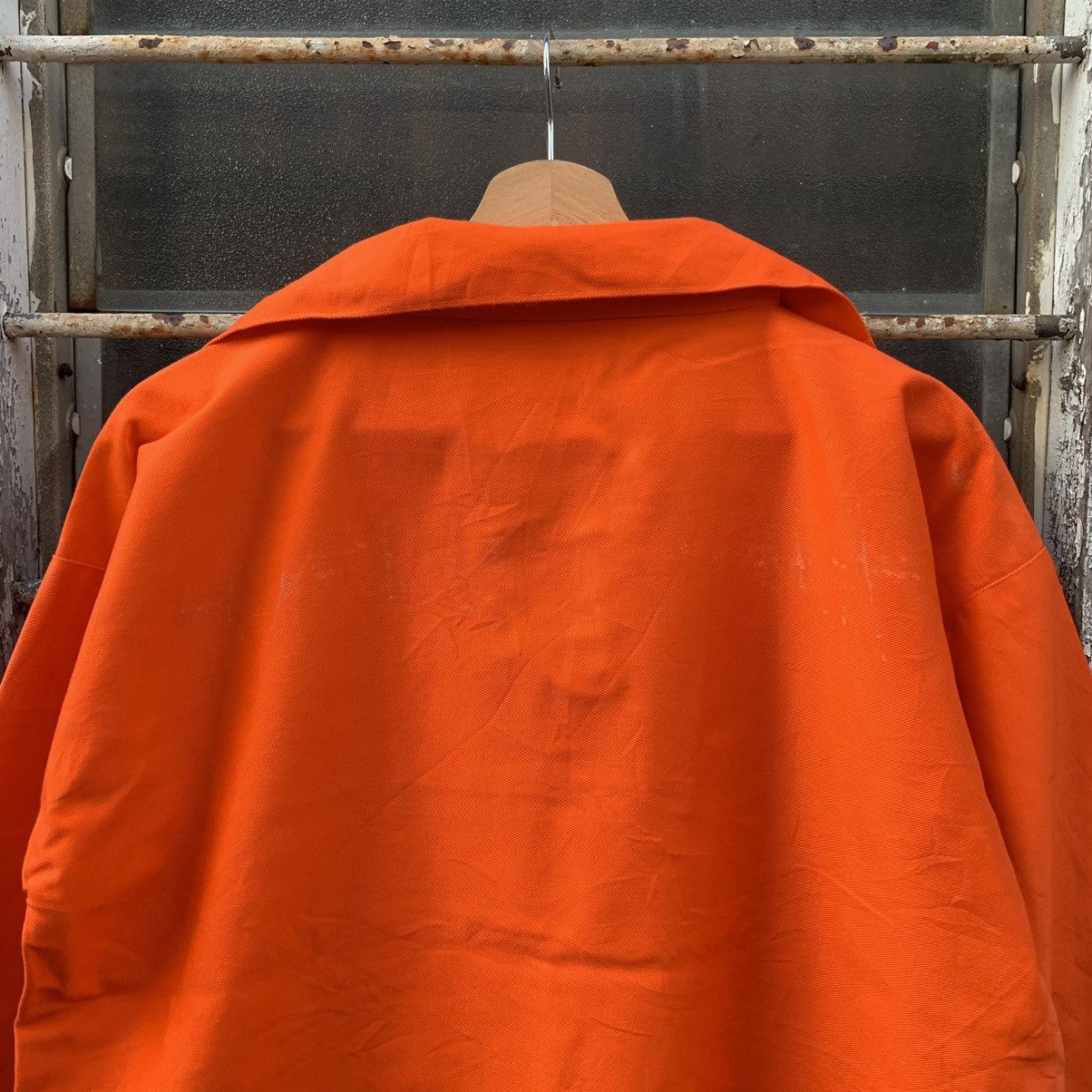 Japanese Brand × SMOCK × Vintage Vintage Smock Heavy Cotton Pullover Baggy Jacket Size US S / EU 44-46 / 1 - 12 Thumbnail