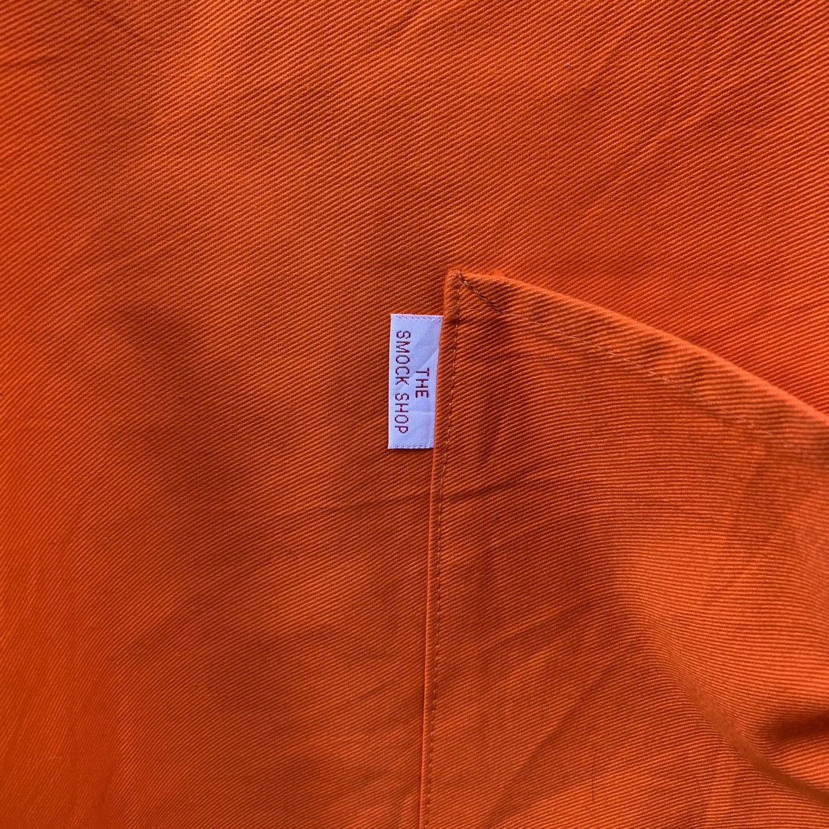 Japanese Brand × SMOCK × Vintage Vintage Smock Heavy Cotton Pullover Baggy Jacket Size US S / EU 44-46 / 1 - 8 Thumbnail