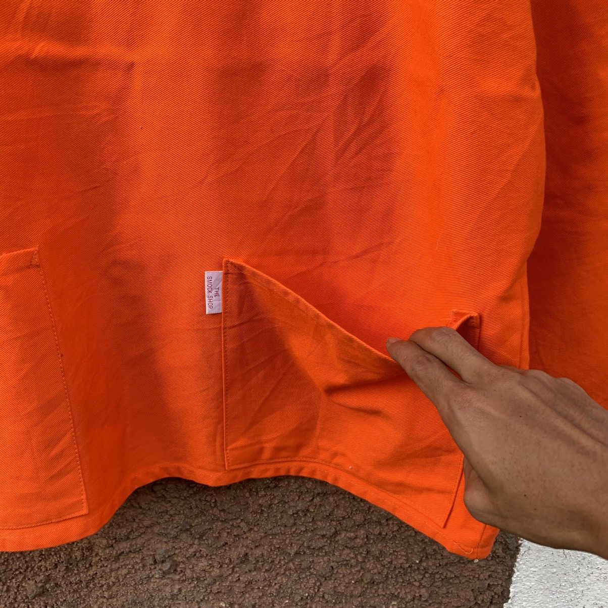 Japanese Brand × SMOCK × Vintage Vintage Smock Heavy Cotton Pullover Baggy Jacket Size US S / EU 44-46 / 1 - 6 Thumbnail