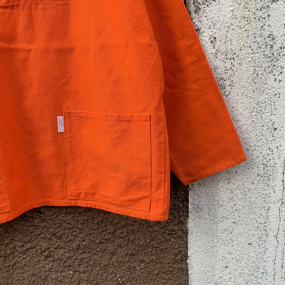 Japanese Brand × SMOCK × Vintage Vintage Smock Heavy Cotton Pullover Baggy Jacket Size US S / EU 44-46 / 1 - 5 Thumbnail