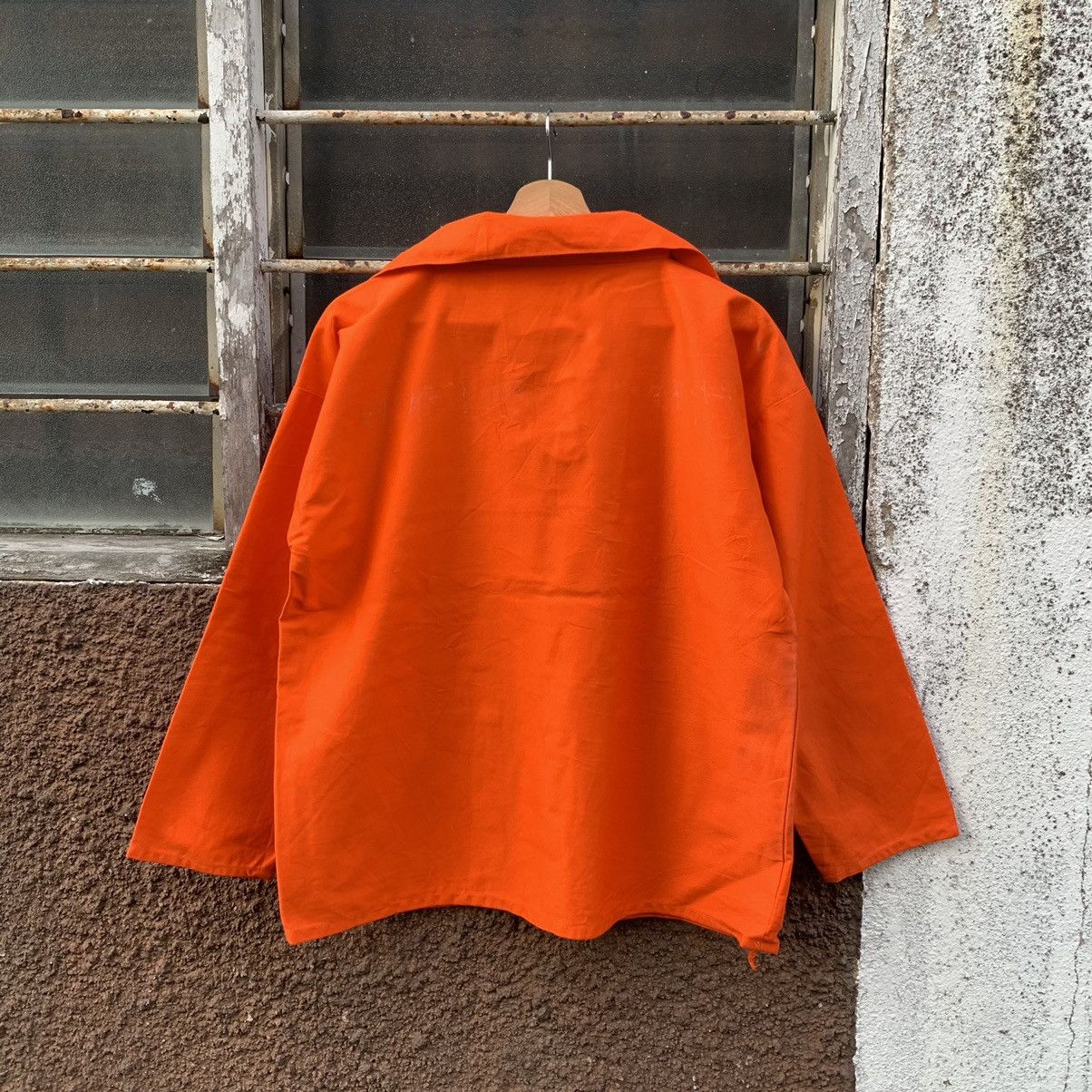 Japanese Brand × SMOCK × Vintage Vintage Smock Heavy Cotton Pullover Baggy Jacket Size US S / EU 44-46 / 1 - 11 Thumbnail
