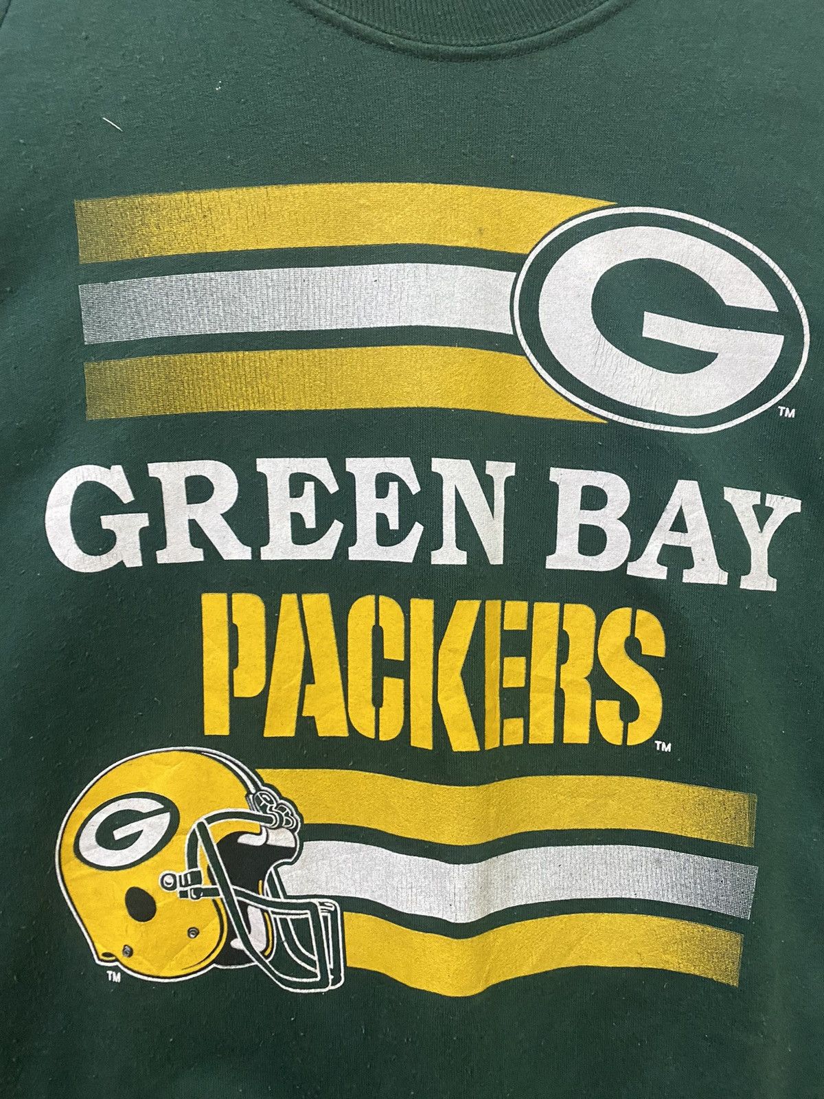 NFL × Vintage Vintage NFL Greenbay Packers sweatshirt pullover biglogo Size US L / EU 52-54 / 3 - 3 Thumbnail