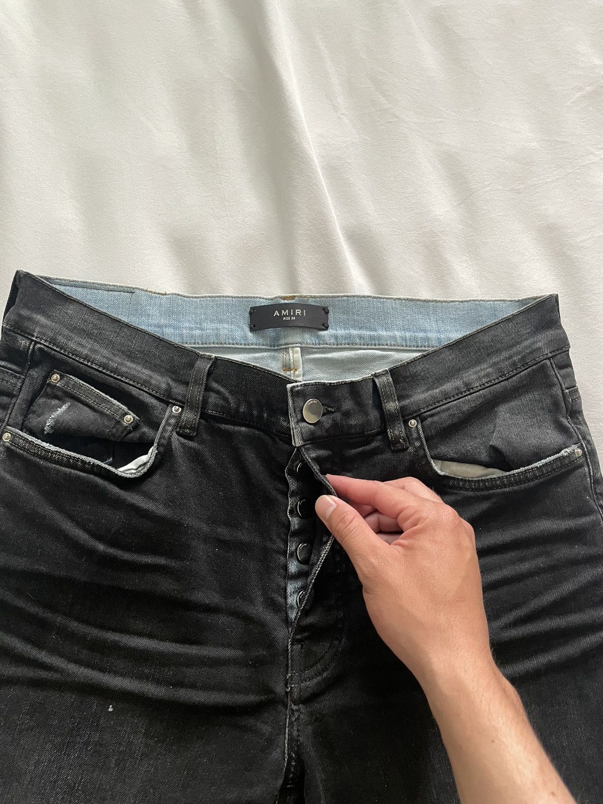 Amiri Amiri shotgun jeans Size US 33 - 3 Thumbnail