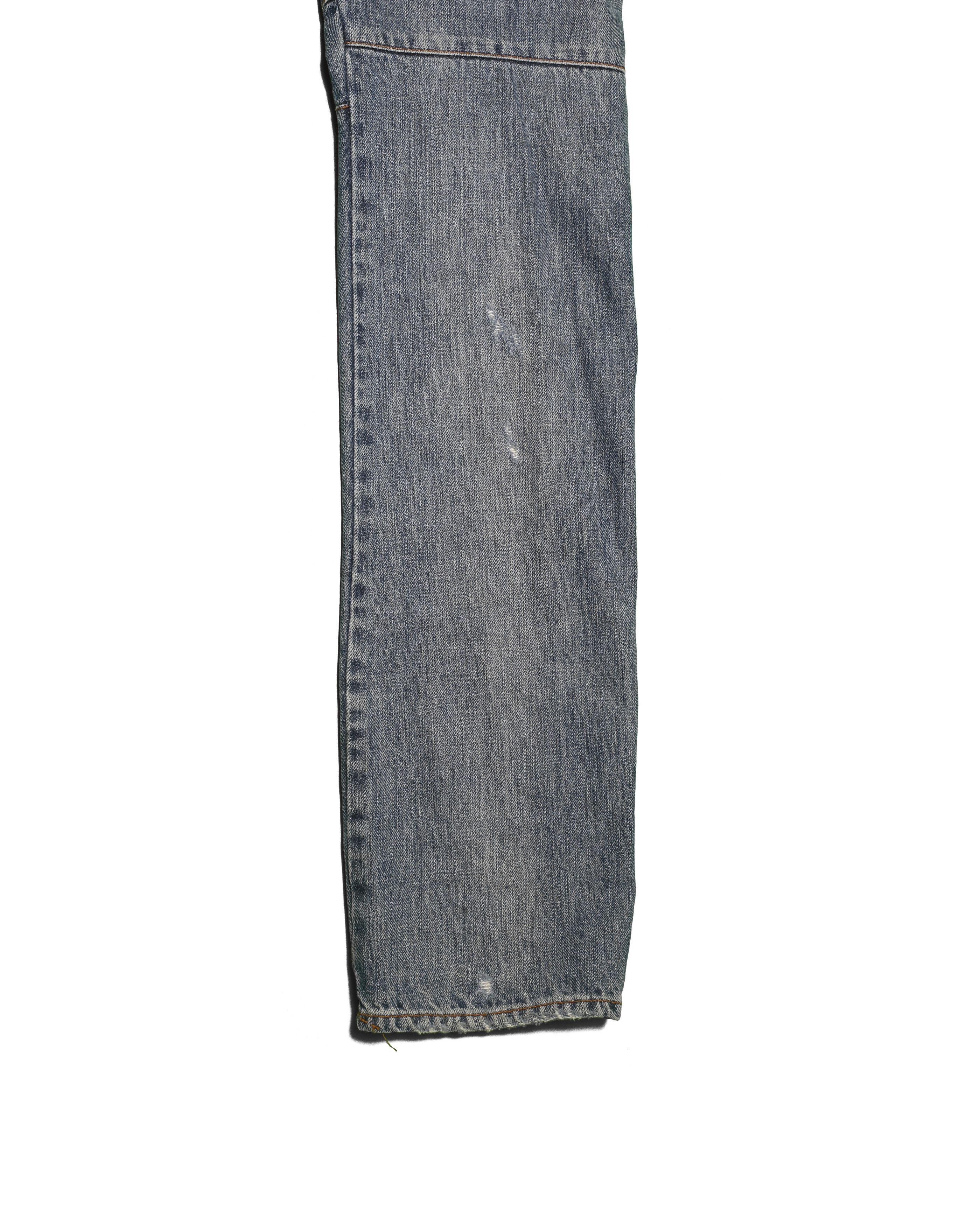 Balmain Balmain Distressed Decarnin Era Denim Pants Size US 30 / EU 46 - 11 Thumbnail
