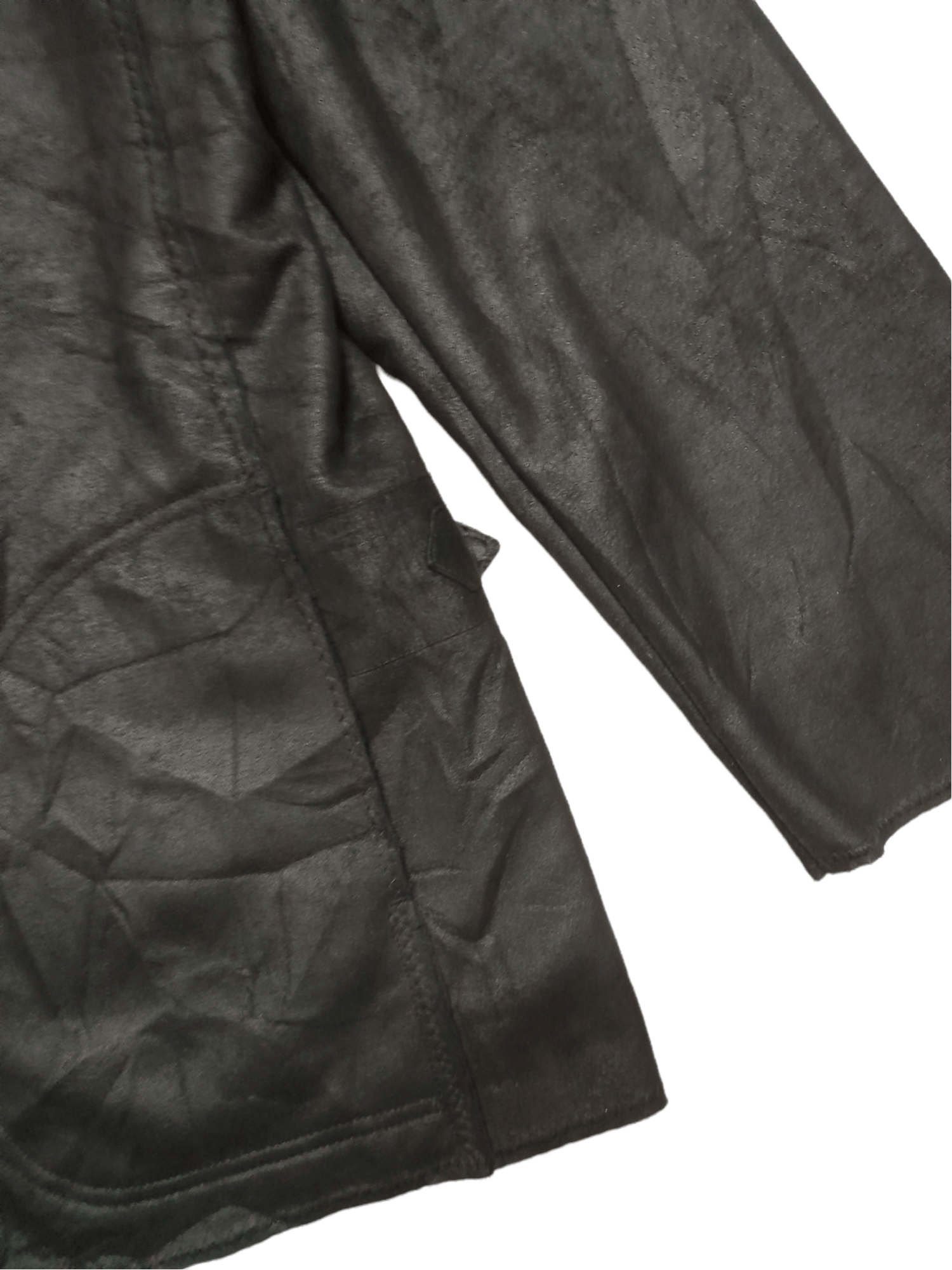 Playboy Playboy Sherpa Suede Leather Jacket (E132) Size US M / EU 48-50 / 2 - 4 Thumbnail