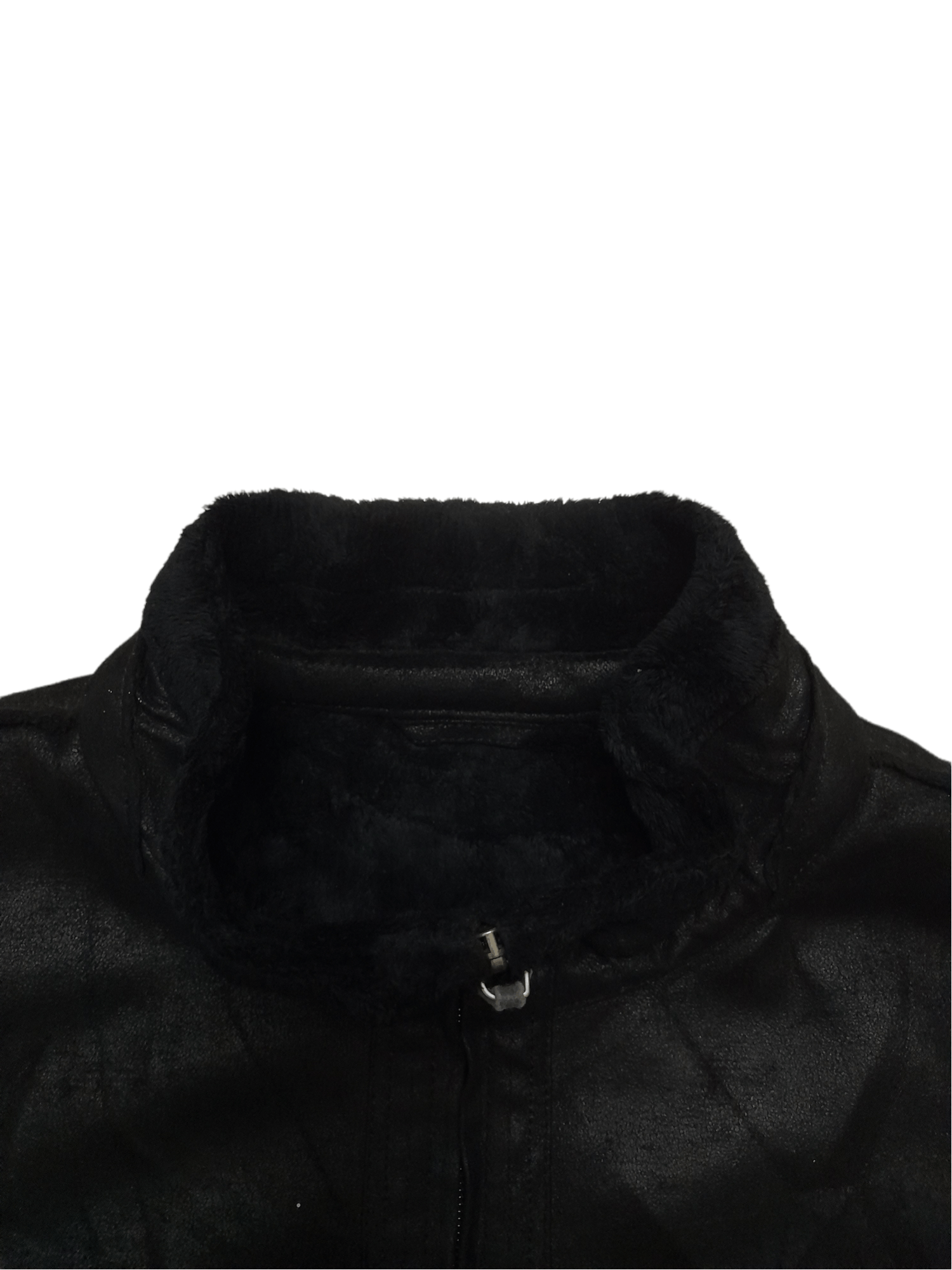 Playboy Playboy Sherpa Suede Leather Jacket (E132) Size US M / EU 48-50 / 2 - 3 Thumbnail