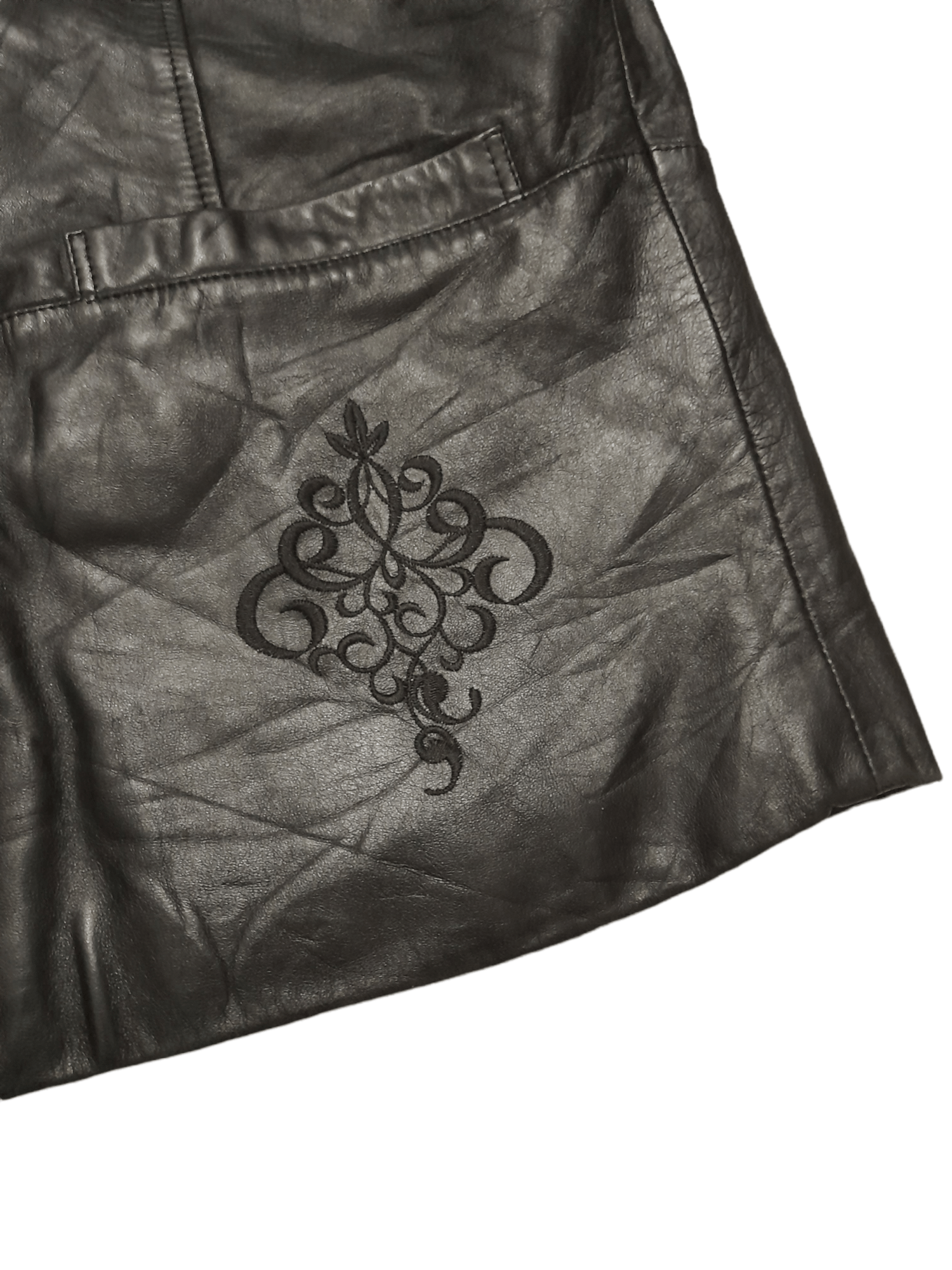 Designer × Leather Roberto Ricci Designer italy Leather Jacket (E133) Size US M / EU 48-50 / 2 - 4 Thumbnail
