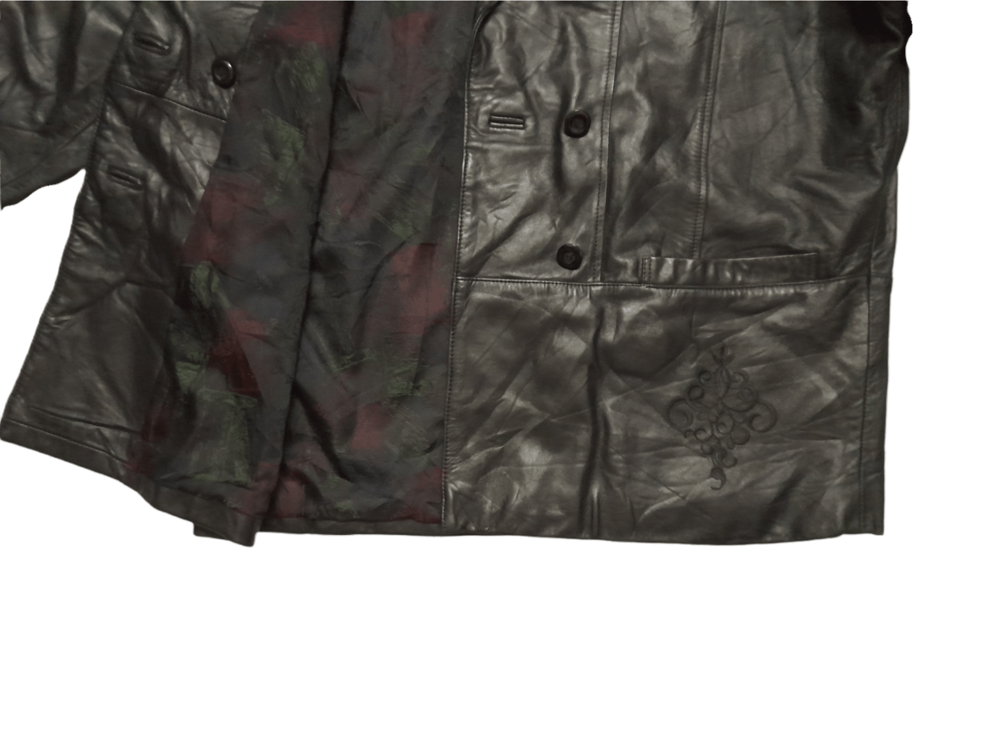 Designer × Leather Roberto Ricci Designer italy Leather Jacket (E133) Size US M / EU 48-50 / 2 - 3 Thumbnail