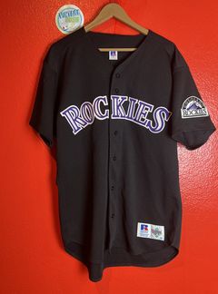 COLORADO ROCKIES VINTAGE 1990'S RUSSELL ATHLETIC DIAMOND