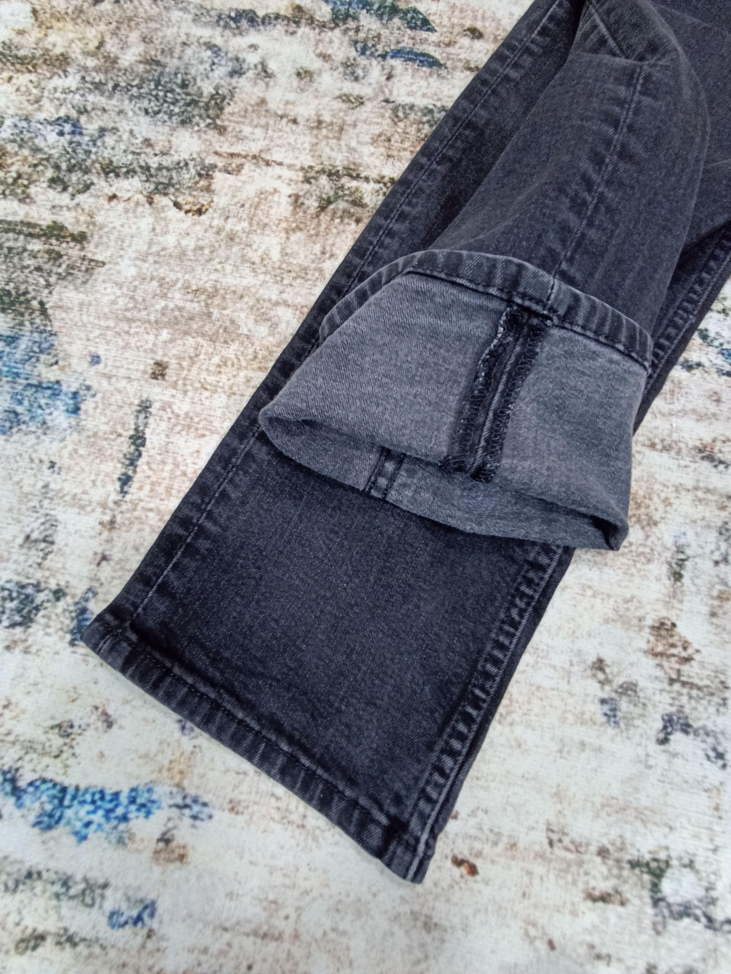 Jean × Levi's × Vintage VINTAGE LEVI'S 514 DISTRESSED BLACK JEANS-J088 Size US 30 / EU 46 - 6 Thumbnail