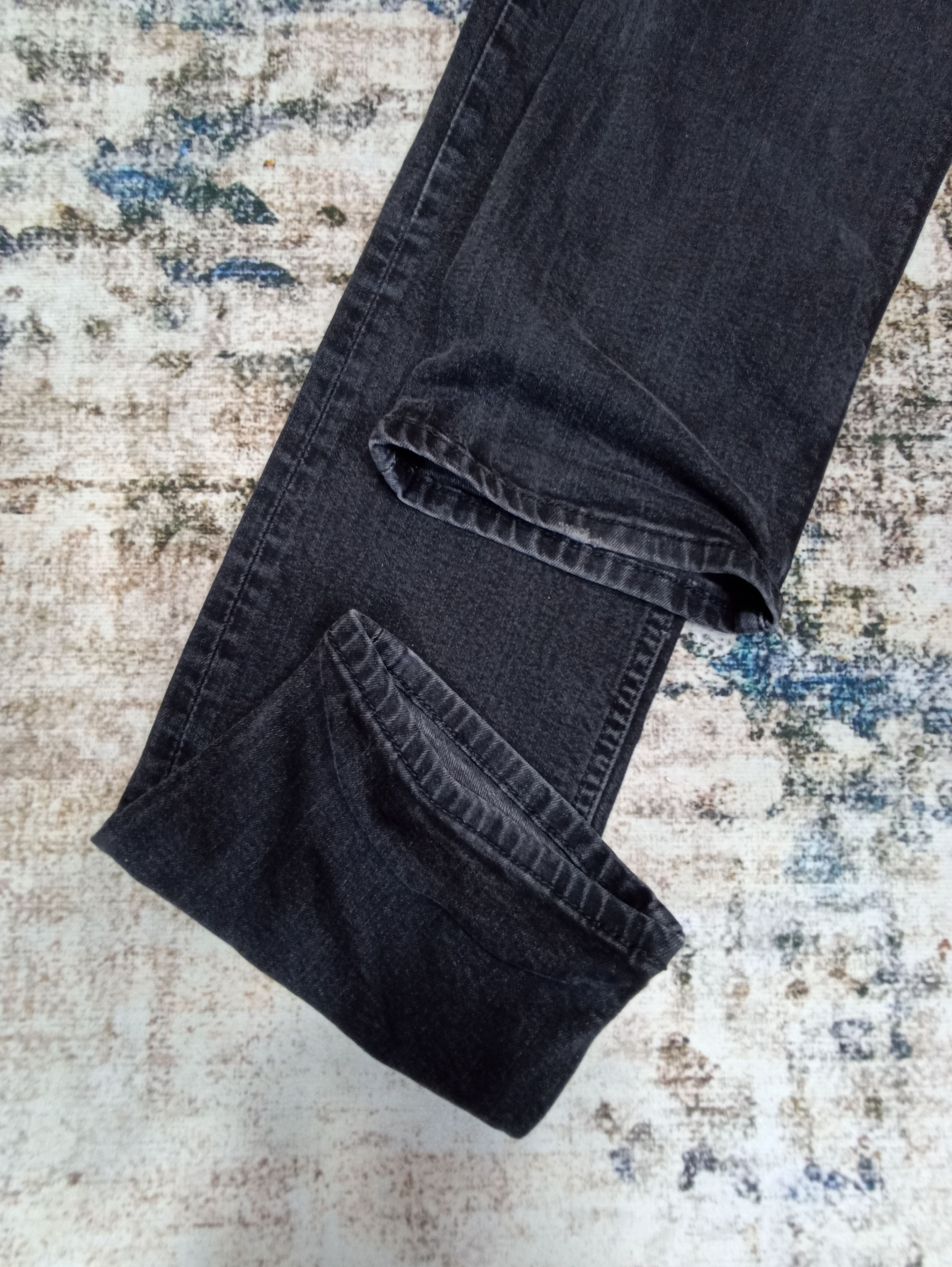 Jean × Levi's × Vintage VINTAGE LEVI'S 514 DISTRESSED BLACK JEANS-J088 Size US 30 / EU 46 - 7 Thumbnail