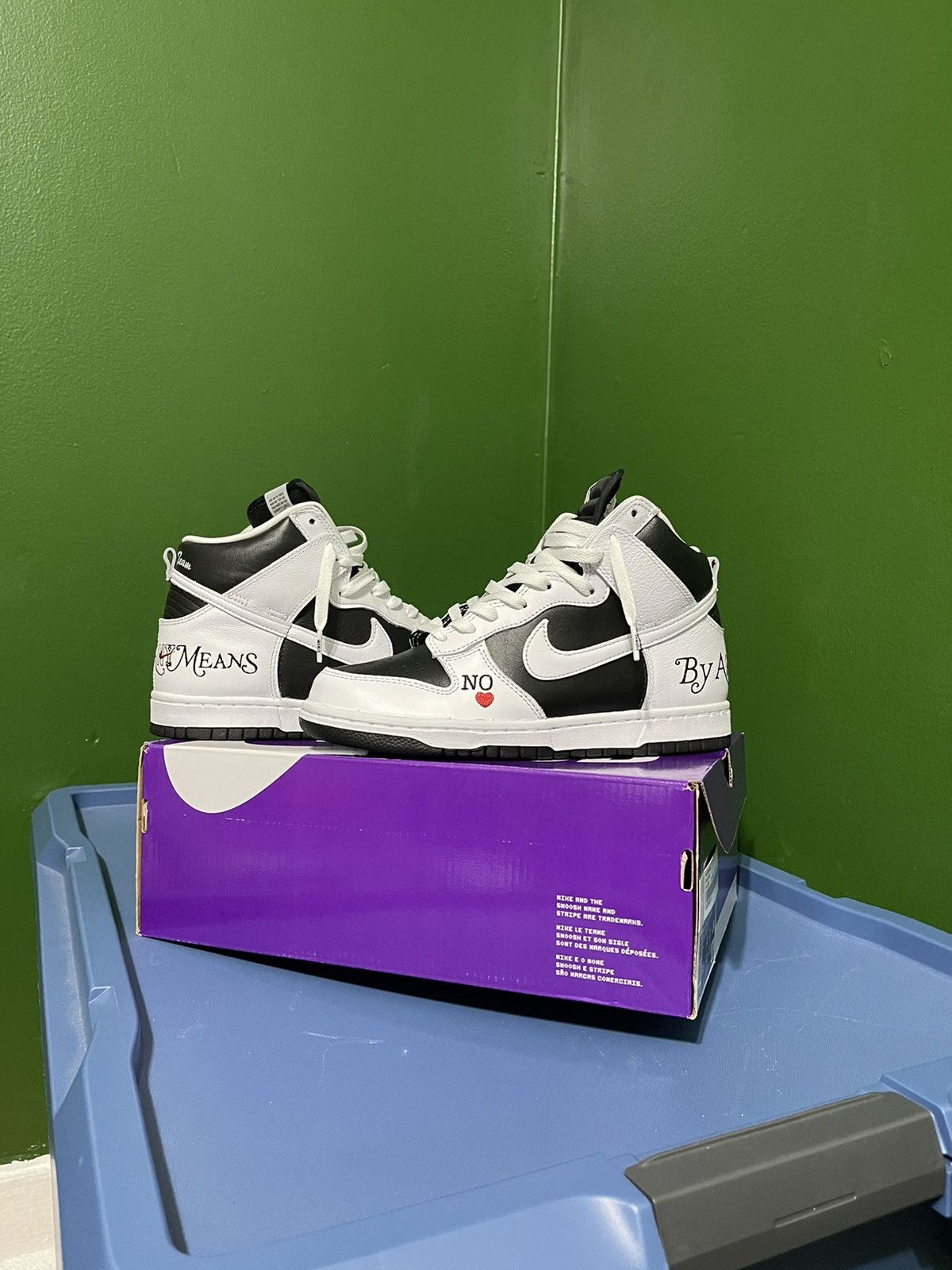 Nike SB Dunk High Supreme By Any Means