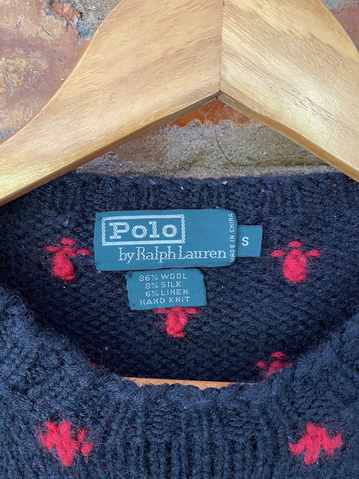 Polo Ralph Lauren 1990s Polo Ralph Lauren intarsia cable knit Size S / US 4 / IT 40 - 8 Thumbnail