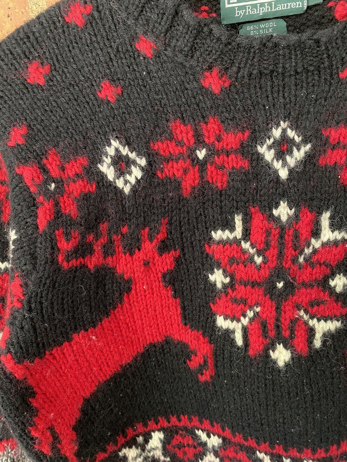 Polo Ralph Lauren 1990s Polo Ralph Lauren intarsia cable knit Size S / US 4 / IT 40 - 4 Thumbnail