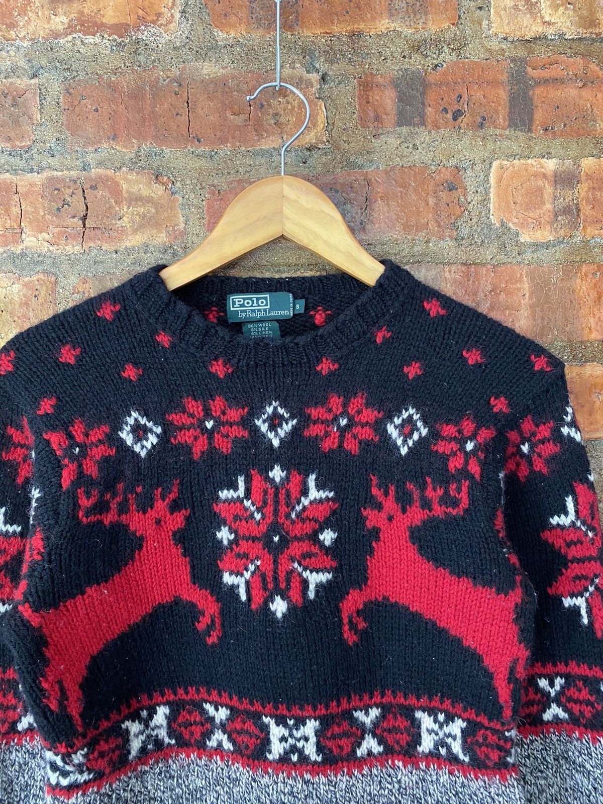 Polo Ralph Lauren 1990s Polo Ralph Lauren intarsia cable knit Size S / US 4 / IT 40 - 3 Thumbnail