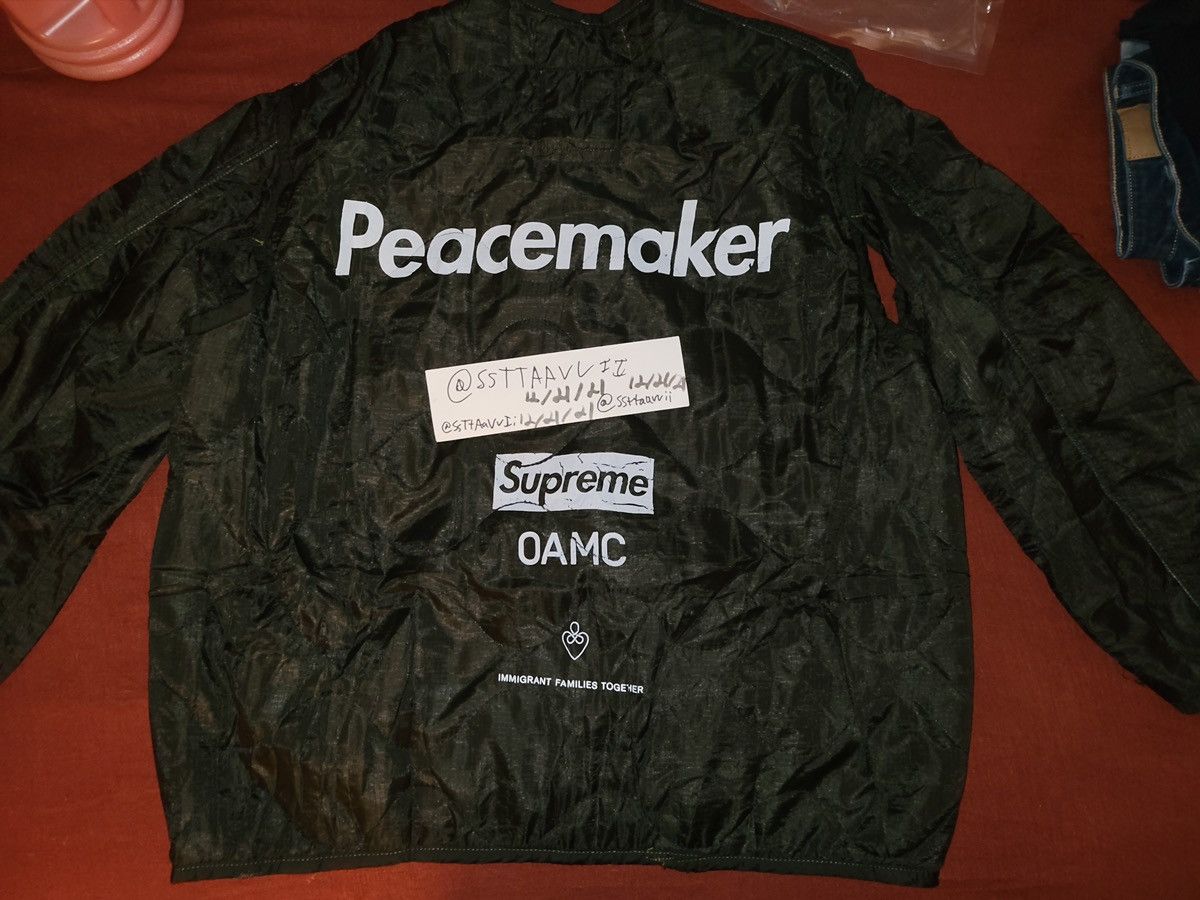 Oamc × Supreme Supreme OAMC Peacemaker Military Liner Jacket | Grailed