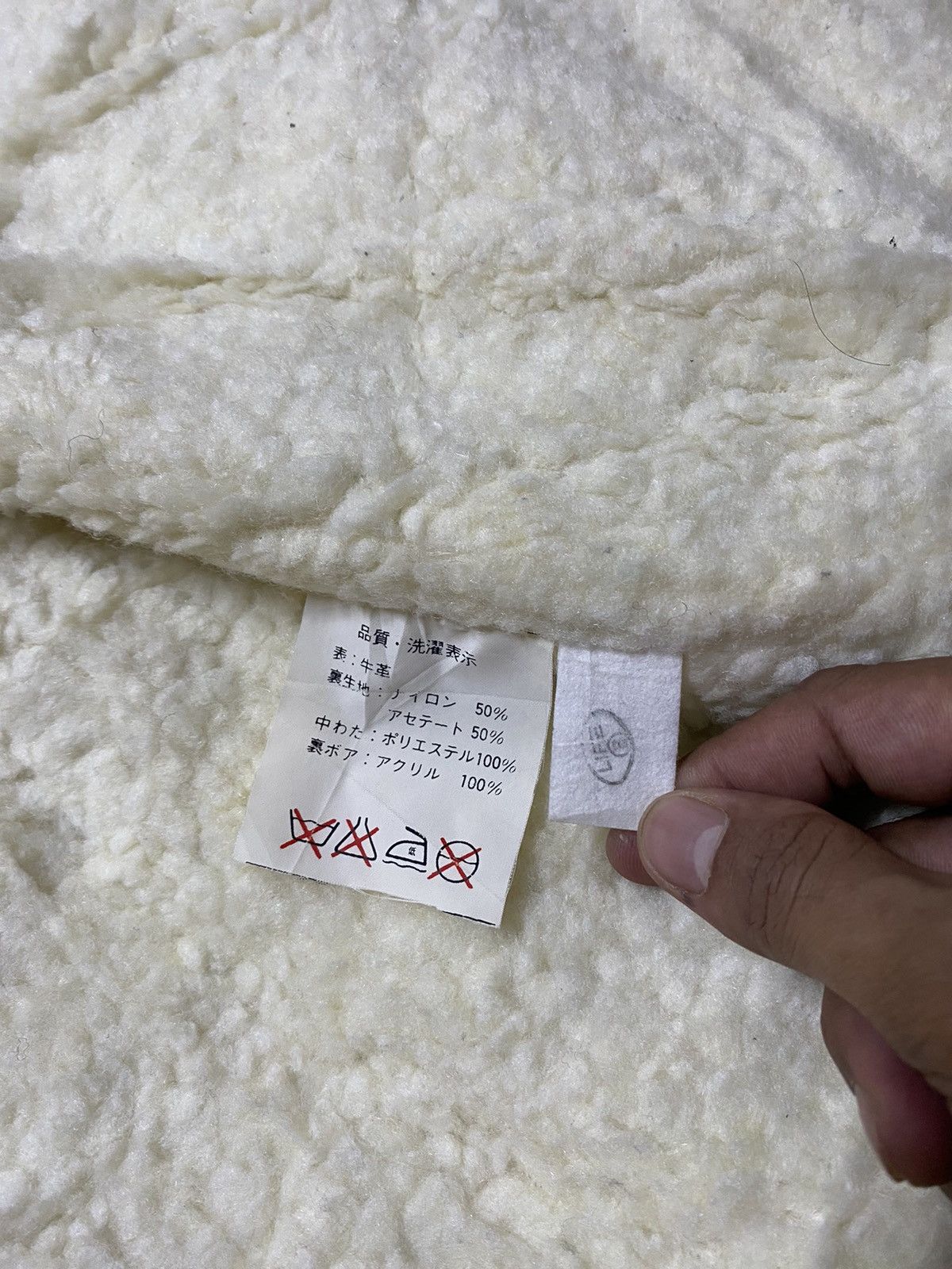 Marlboro × Vintage Vintage 80s - 90s Marlboro Leather Jacket Sherpa Size US M / EU 48-50 / 2 - 6 Thumbnail
