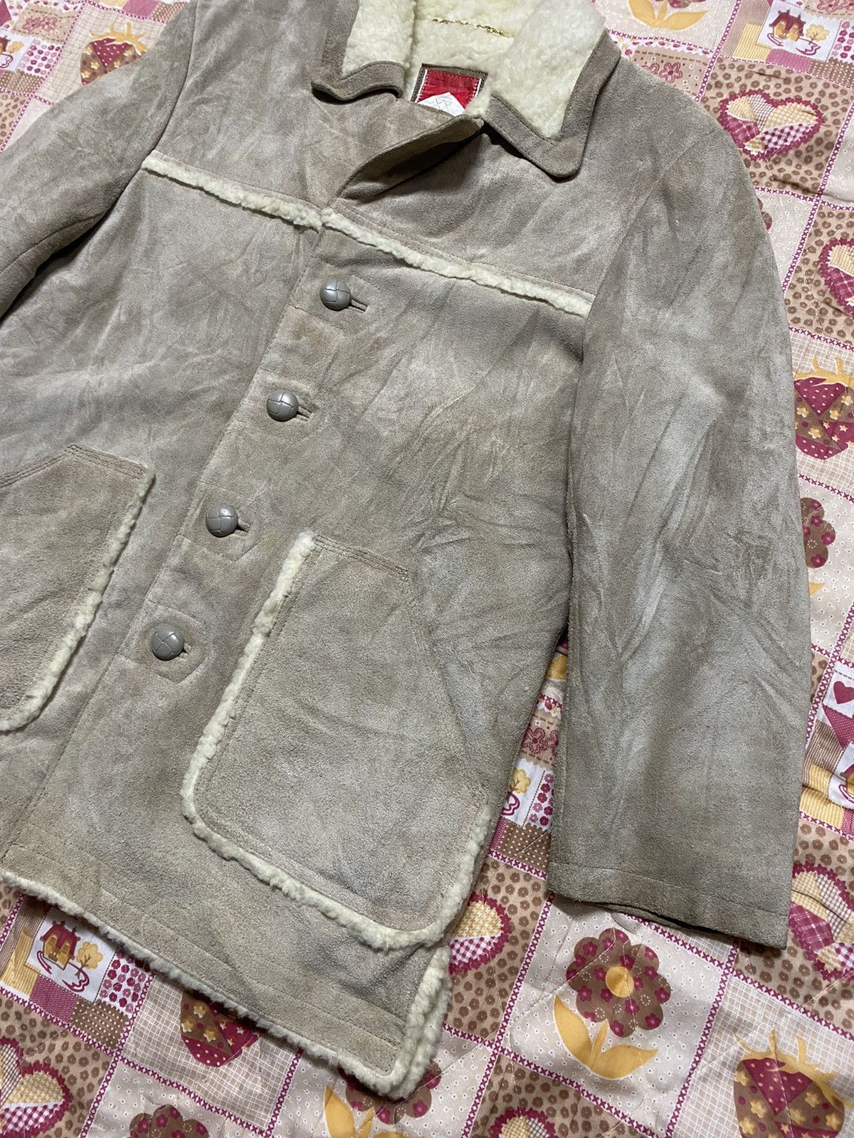Marlboro × Vintage Vintage 80s - 90s Marlboro Leather Jacket Sherpa Size US M / EU 48-50 / 2 - 3 Thumbnail
