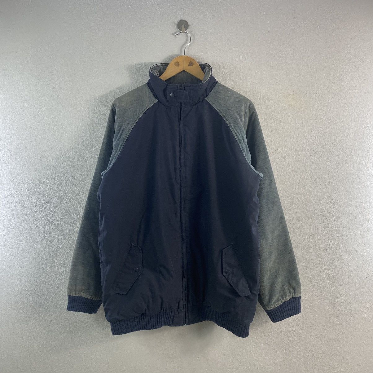 Woolrich Original Outdoor Colorblock Bomber Style Jacket