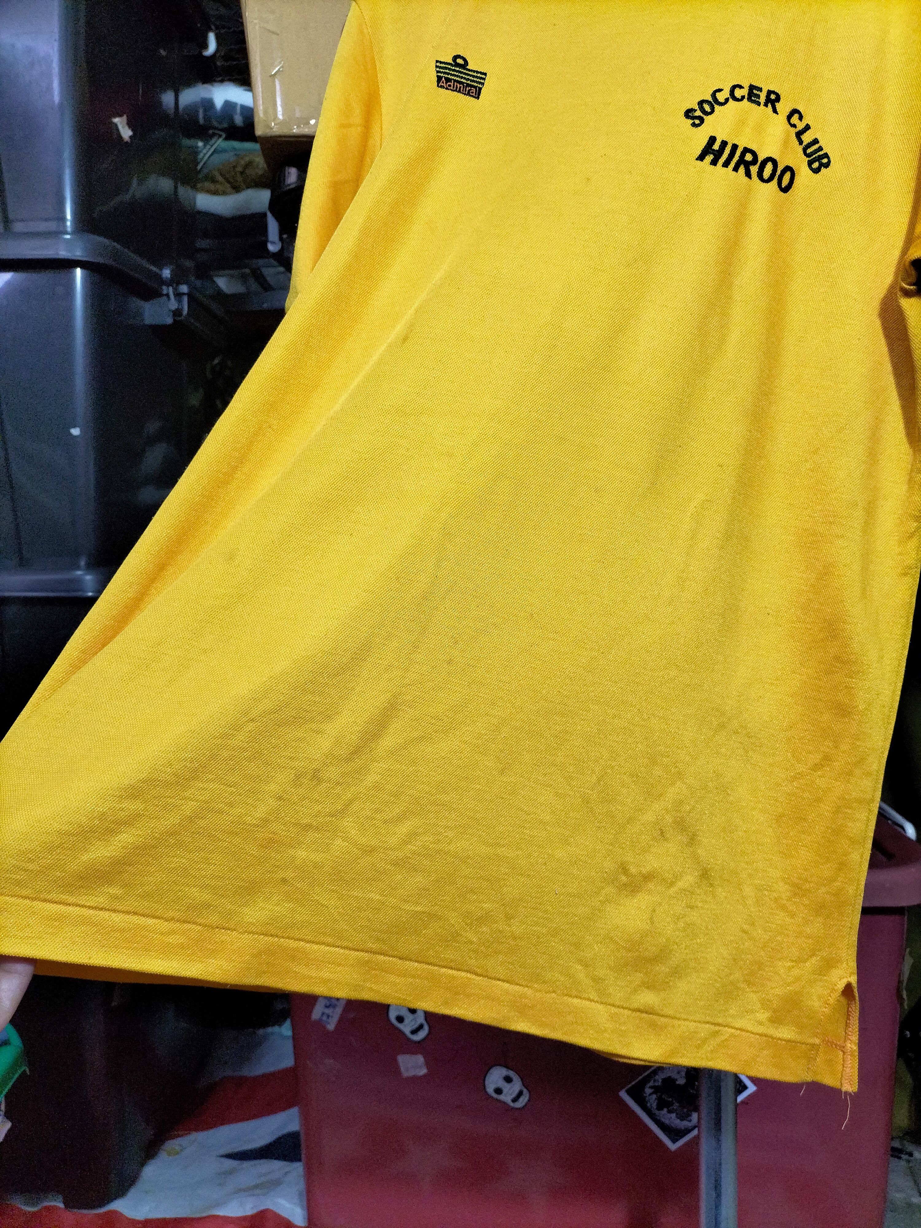 Vintage Vintage 90s Admiral Football Jersey Japanese Soccer Club Size US L / EU 52-54 / 3 - 6 Thumbnail