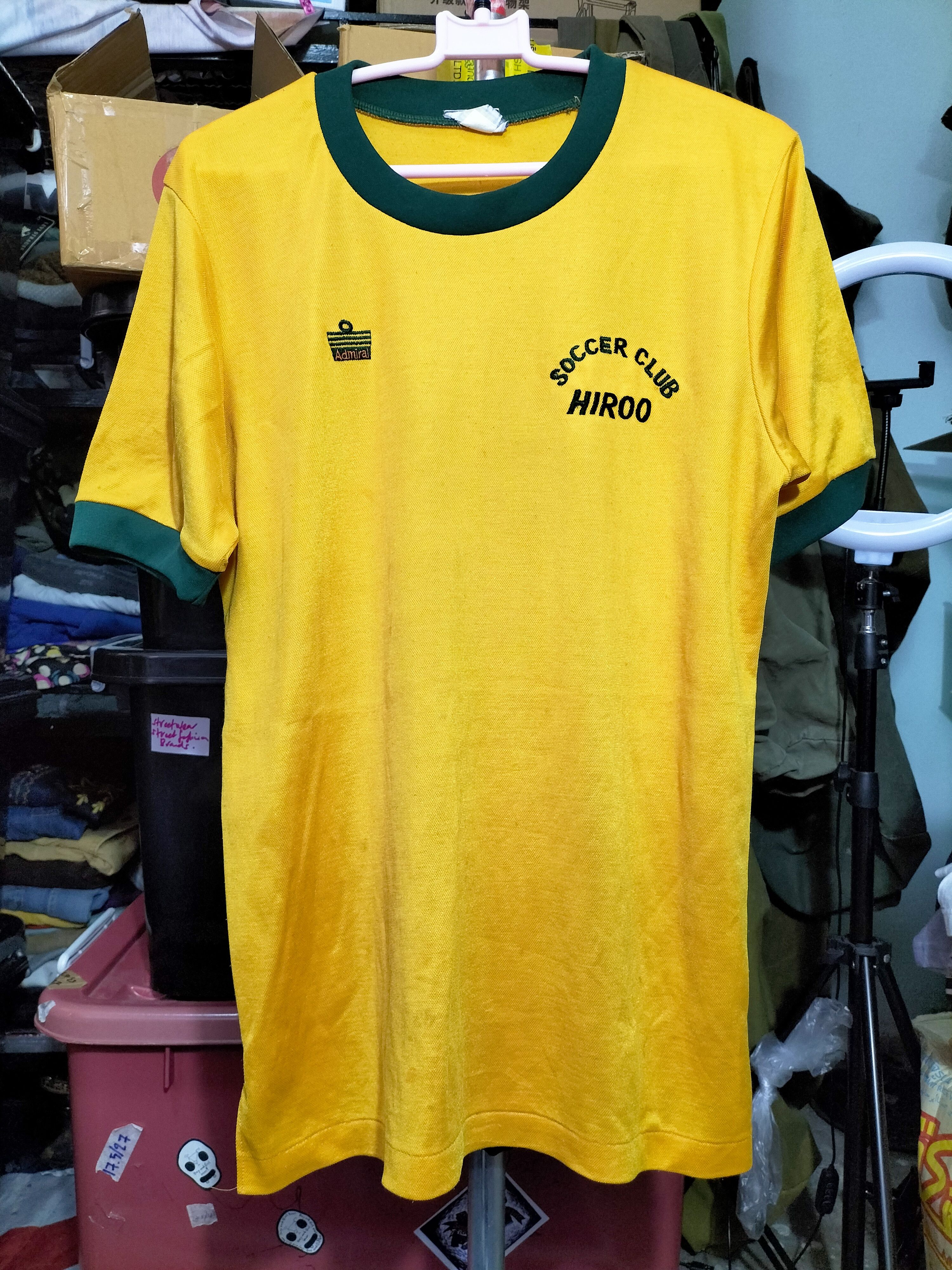 Vintage Vintage 90s Admiral Football Jersey Japanese Soccer Club Size US L / EU 52-54 / 3 - 1 Thumbnail