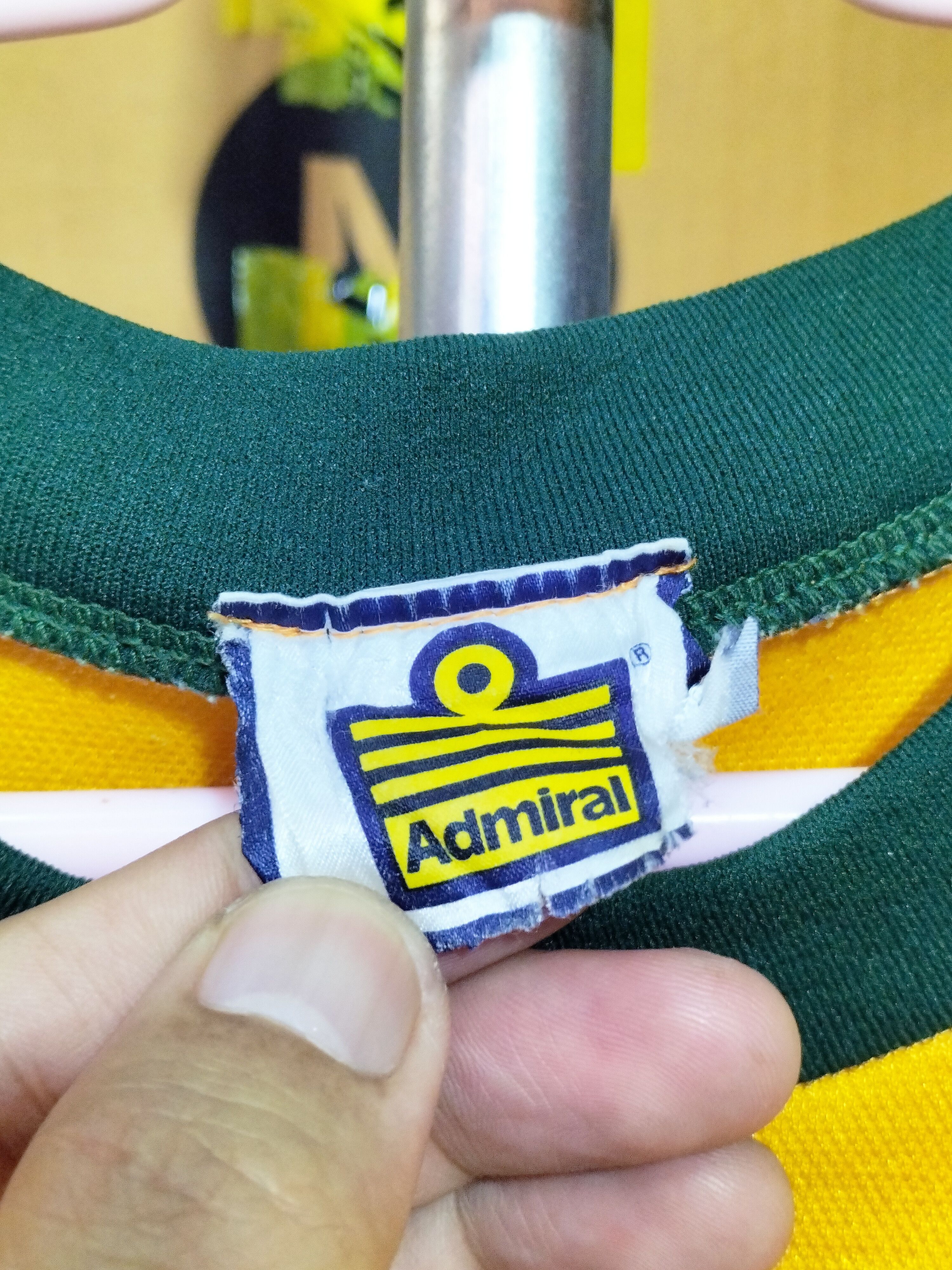Vintage Vintage 90s Admiral Football Jersey Japanese Soccer Club Size US L / EU 52-54 / 3 - 4 Thumbnail