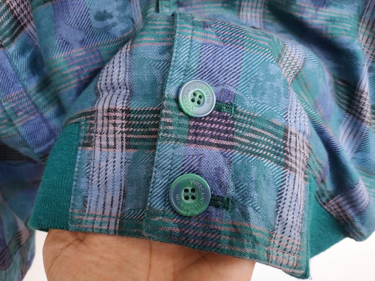 Yves Saint Laurent 90's Yves Saint Laurent Cardigan Size US L / EU 52-54 / 3 - 7 Thumbnail