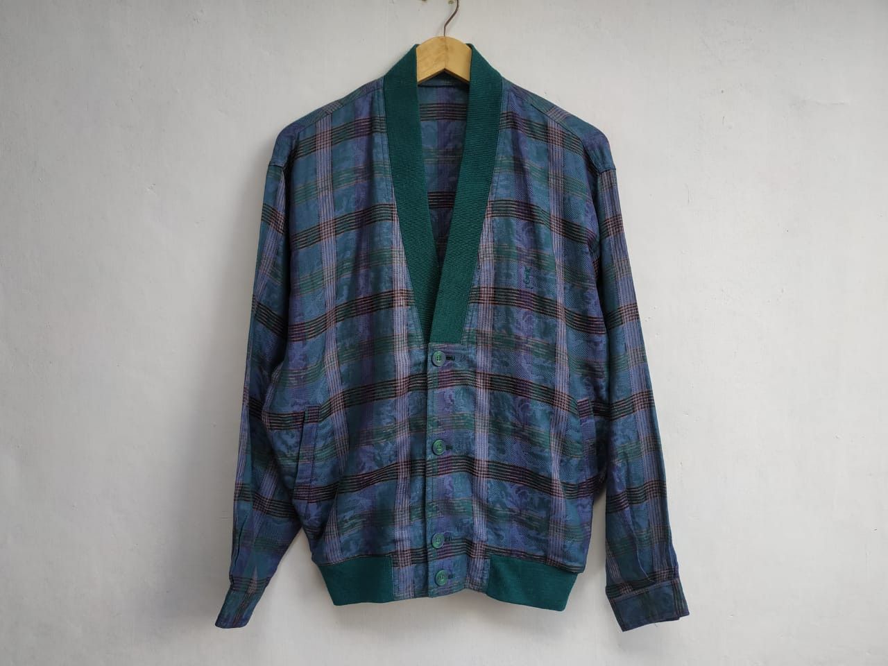 Yves Saint Laurent 90's Yves Saint Laurent Cardigan Size US L / EU 52-54 / 3 - 1 Thumbnail