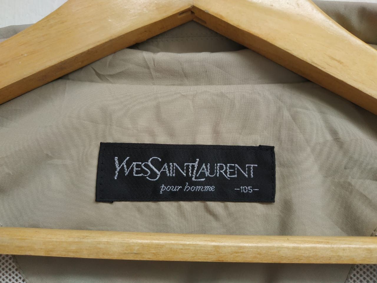 Vintage × Yves Saint Laurent Vintage Yves Saint Laurent Light Jacket Size US L / EU 52-54 / 3 - 8 Thumbnail