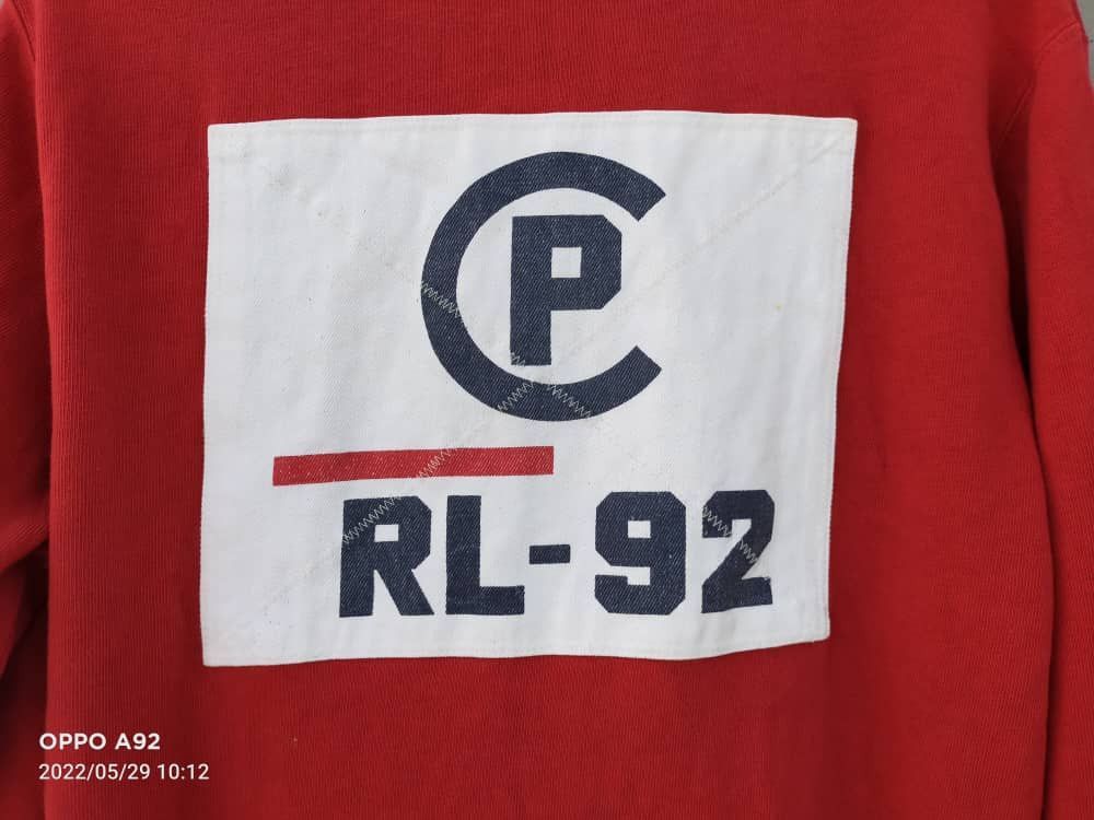 Polo Ralph Lauren Vintage Polo Ralph Lauren CP RL-92 Rugby Shirt Size US XL / EU 56 / 4 - 6 Thumbnail