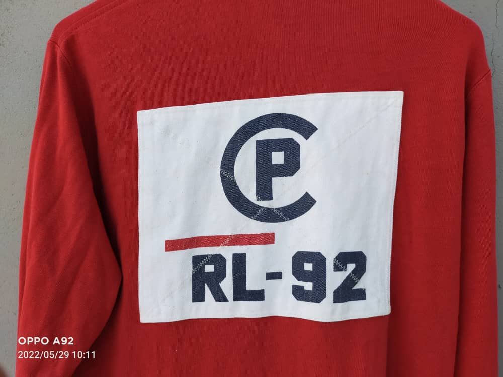 Polo Ralph Lauren Vintage Polo Ralph Lauren CP RL-92 Rugby Shirt Size US XL / EU 56 / 4 - 7 Thumbnail