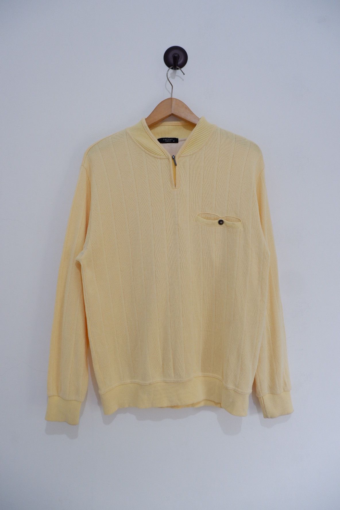 Yohji Yamamoto Vintage Sacny Ysaccs Pullover Sweaters Size US M / EU 48-50 / 2 - 1 Thumbnail