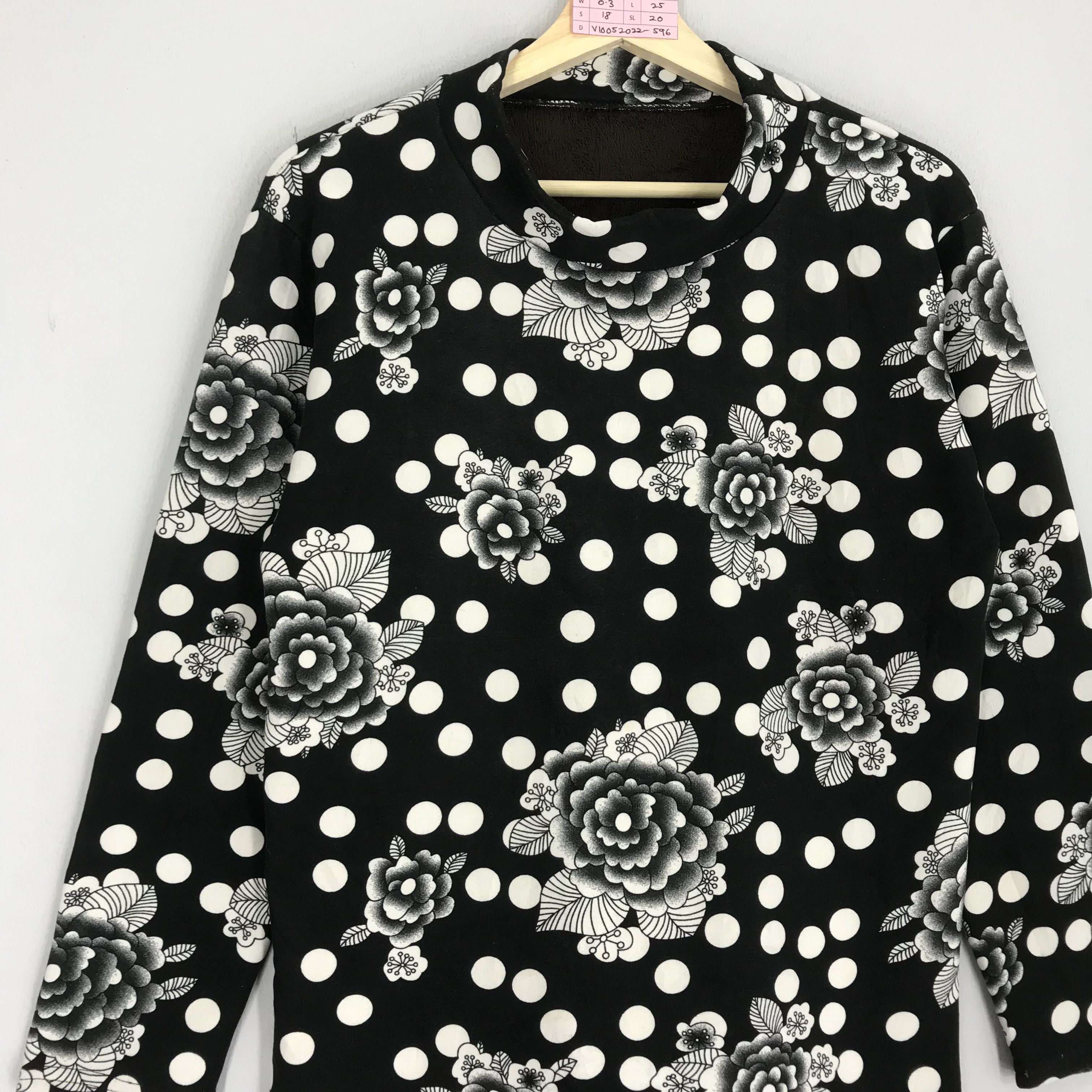 Arts & Science Vintage 90's Retro Floral Sweatshirt Flower Pop Art Size US S / EU 44-46 / 1 - 3 Thumbnail