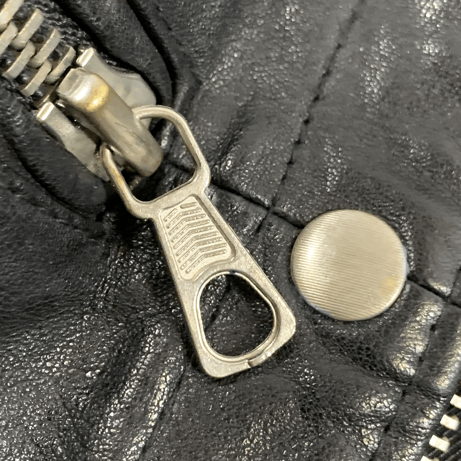 Diesel × Diesel Black Gold Diesel Shiny Black Biker Leather Jacket Size US L / EU 52-54 / 3 - 3 Thumbnail
