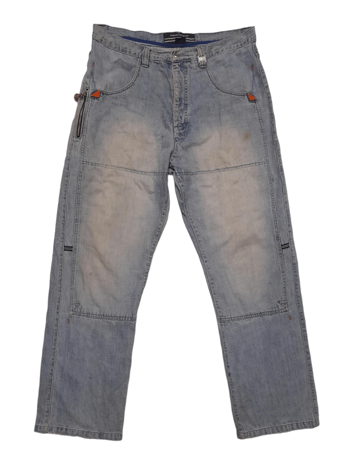 Phat Farm 90s Phat Farm Double Knee Denim (E117) Size US 36 / EU 52 - 1 Thumbnail