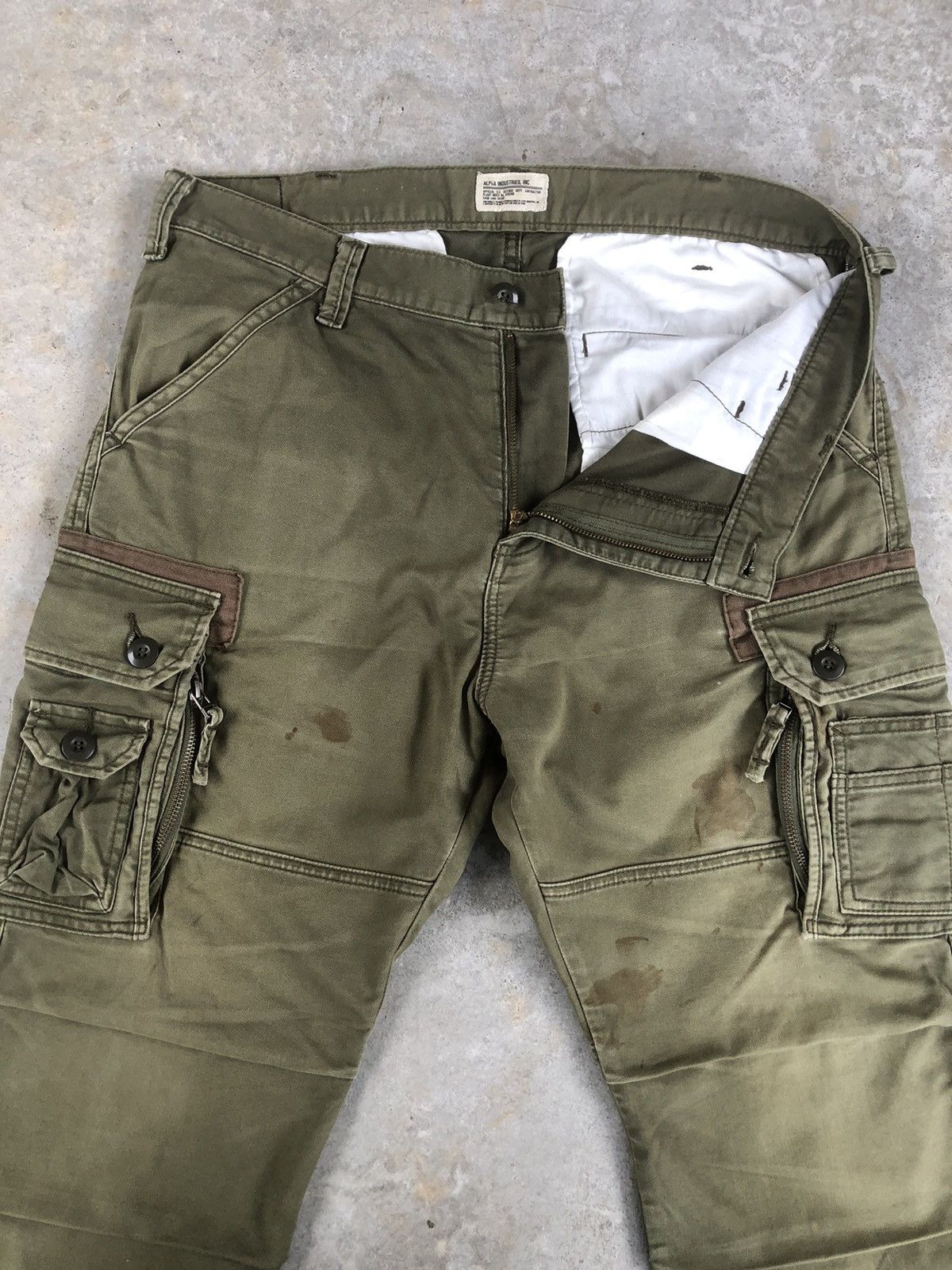 Alpha Industries Alpha Industries Cargo Pants Tactical Multipocket Size US 34 / EU 50 - 3 Thumbnail