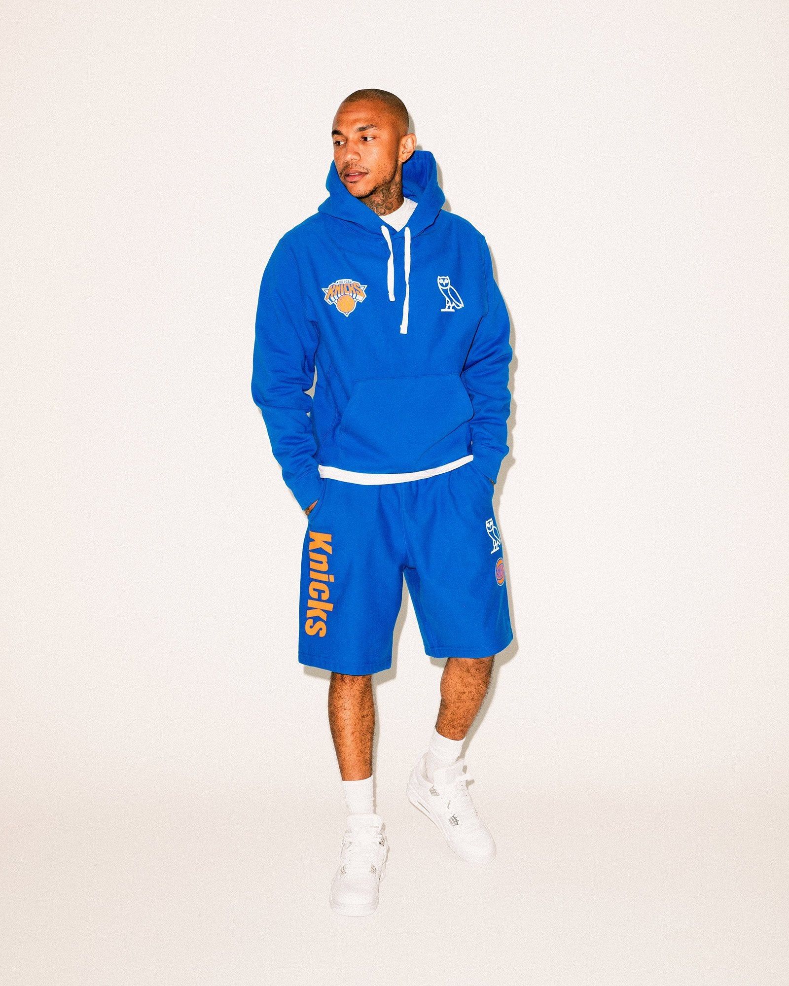 NBA × October's Very Own OVO X NBA KNICKS HOODIE Size US S / EU 44-46 / 1 - 2 Thumbnail