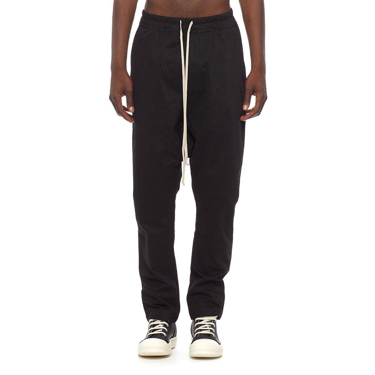 Rick Owens Drkshdw Rick owens drkshdw fw16 DRAWSTRING LONG pants in black SZ L Size US 36 / EU 52 - 6 Thumbnail