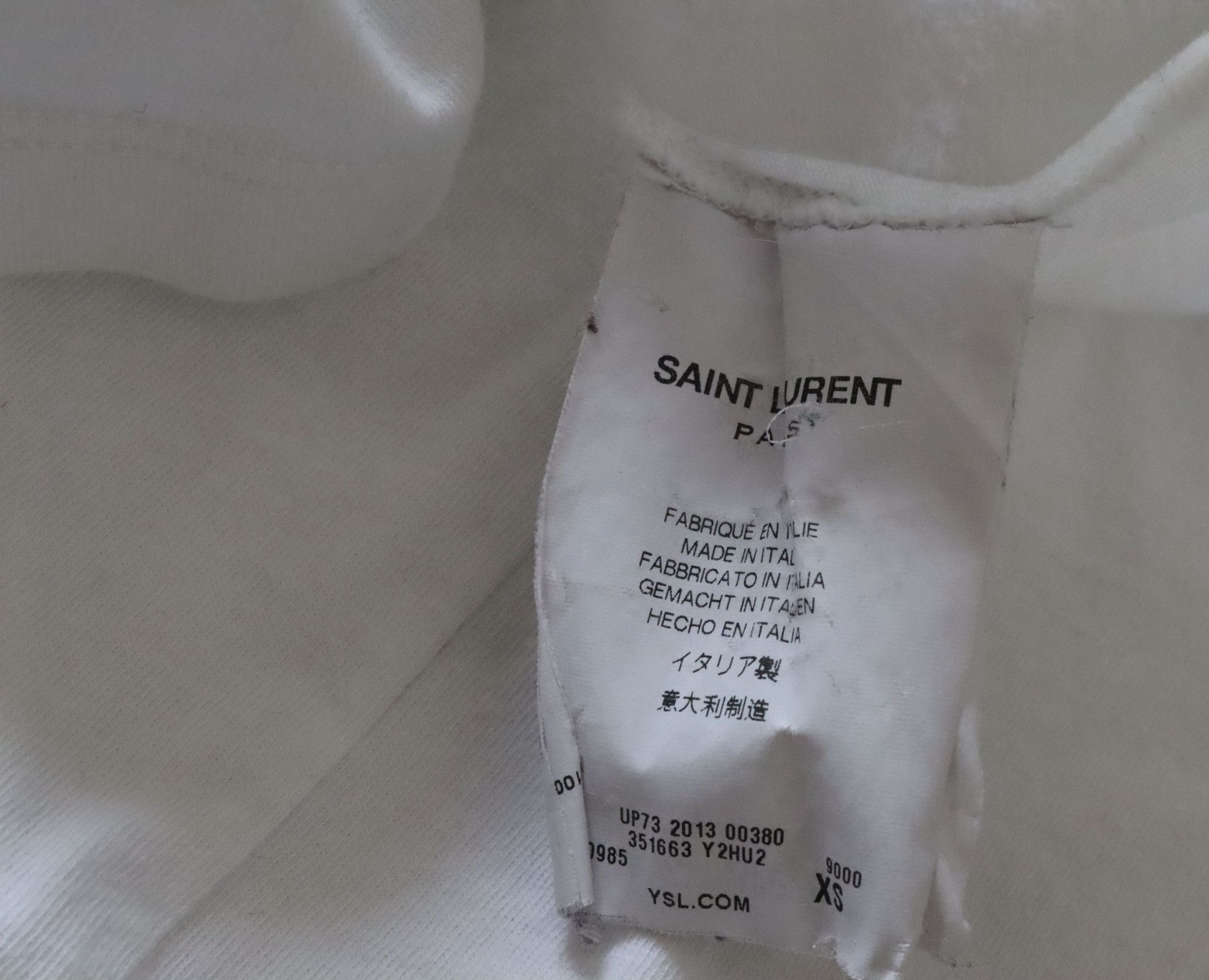 Saint Laurent Paris SS14 Saint Laurent Pineapple Tee Size US XS / EU 42 / 0 - 10 Thumbnail
