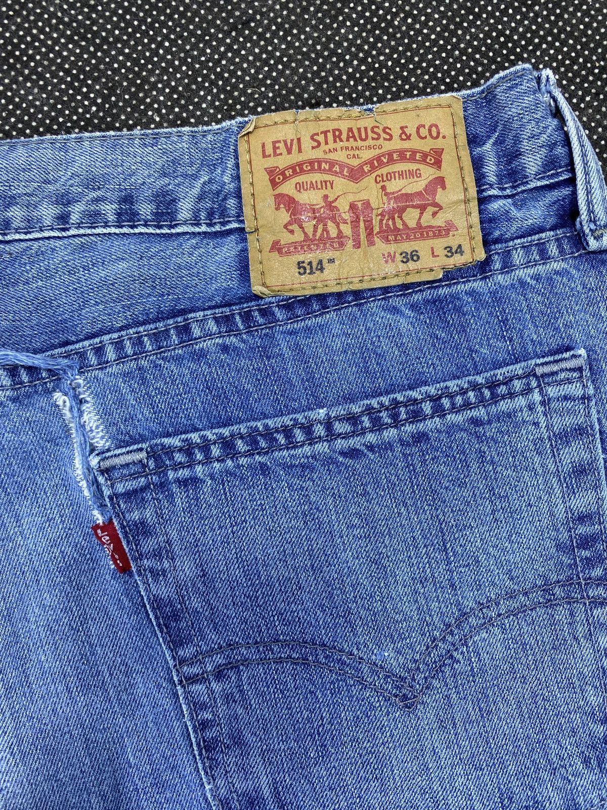 Jean × Levi's × Vintage VINTAGE LEVIS 514 JEANS-J391 Size US 38 / EU 54 - 11 Thumbnail